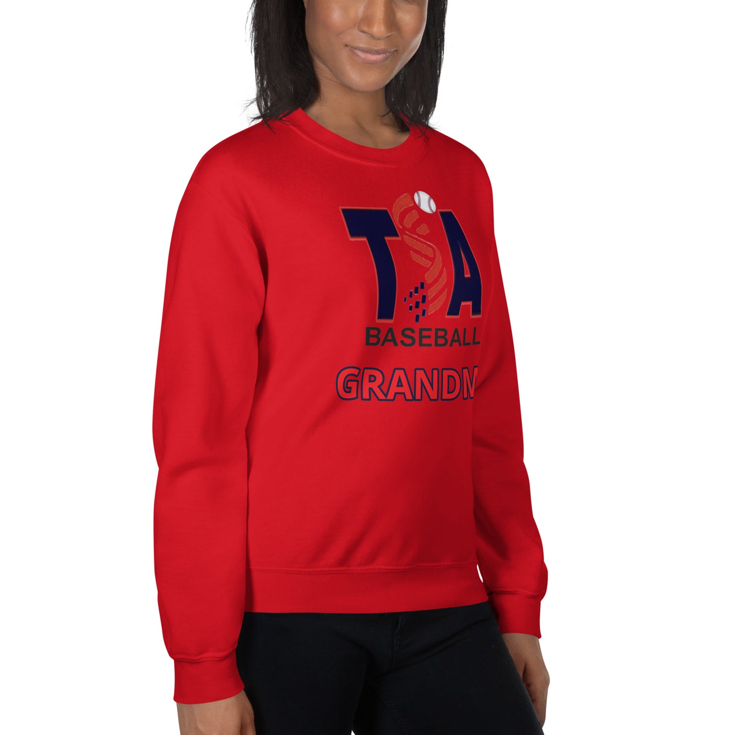 T.S.A. Baseball. "Grandma" Unisex Sweatshirt