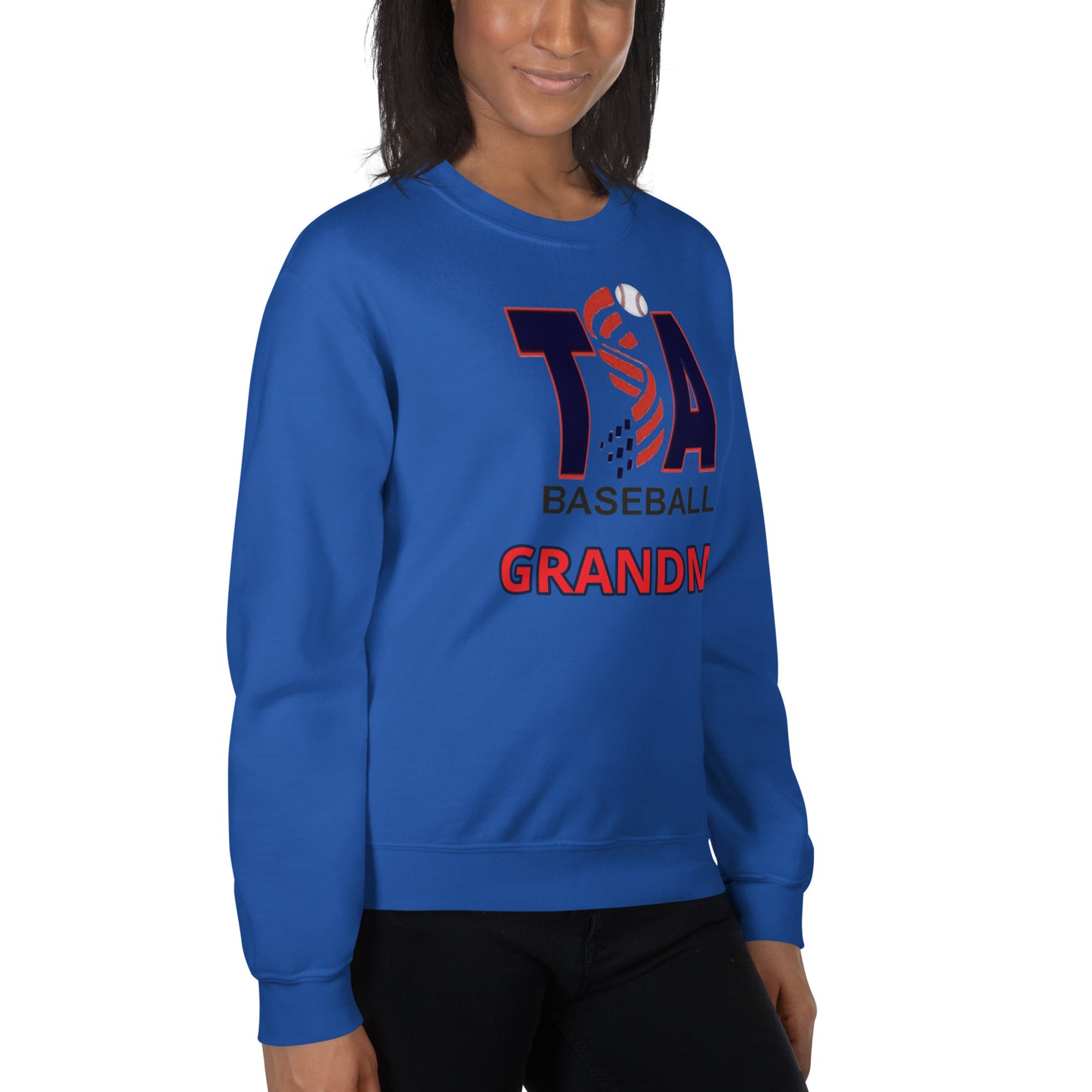 T.S.A. Baseball. "Grandma" Unisex Sweatshirt