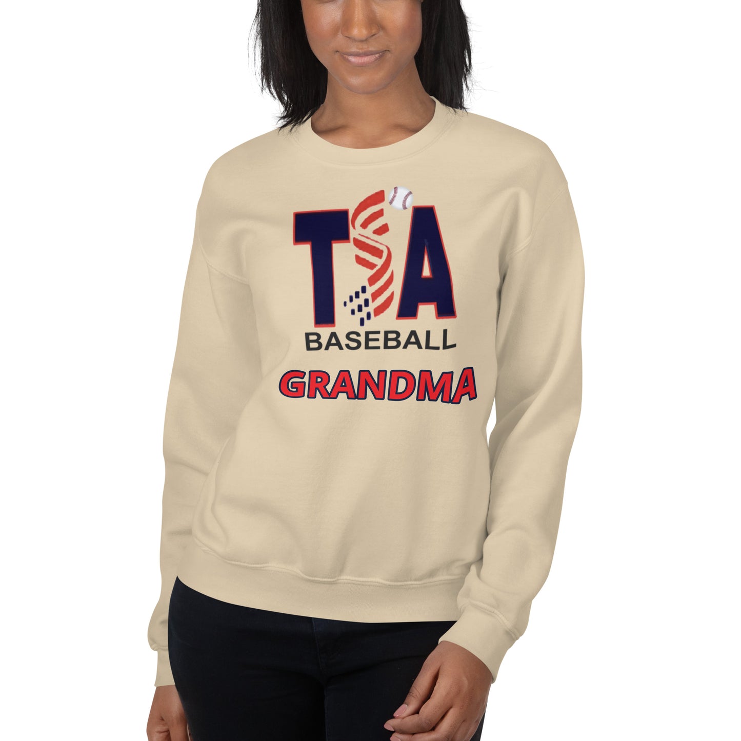 T.S.A. Baseball. "Grandma" Unisex Sweatshirt