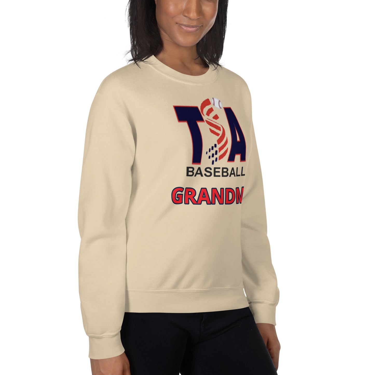 T.S.A. Baseball. "Grandma" Unisex Sweatshirt