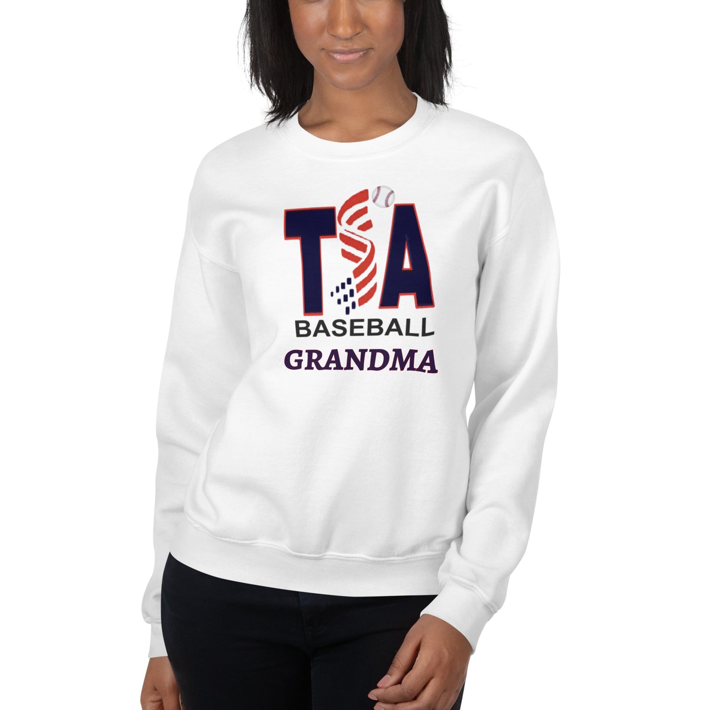 T.S.A. Baseball. "Grandma" Unisex Sweatshirt