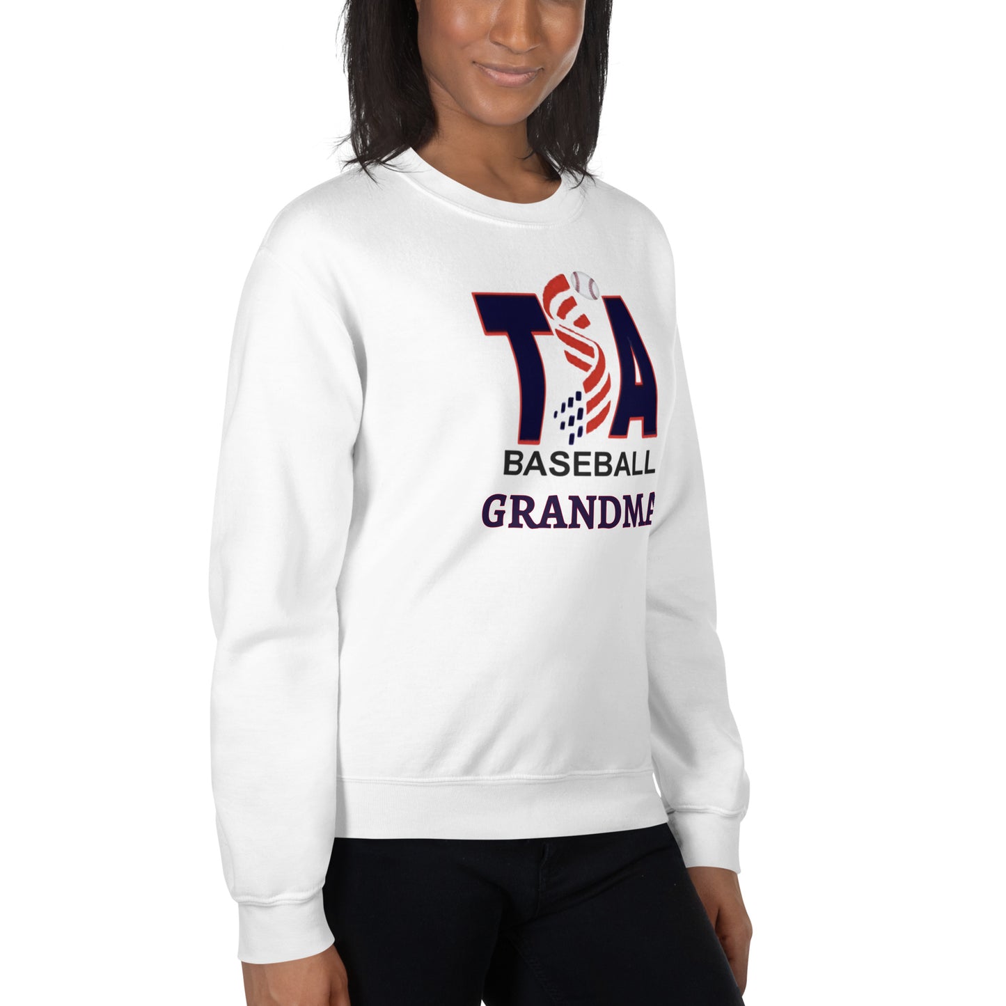 T.S.A. Baseball. "Grandma" Unisex Sweatshirt