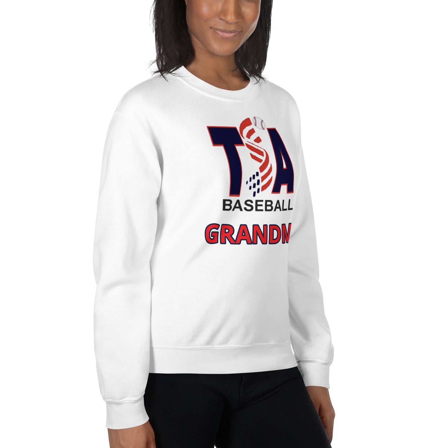T.S.A. Baseball. "Grandma" Unisex Sweatshirt