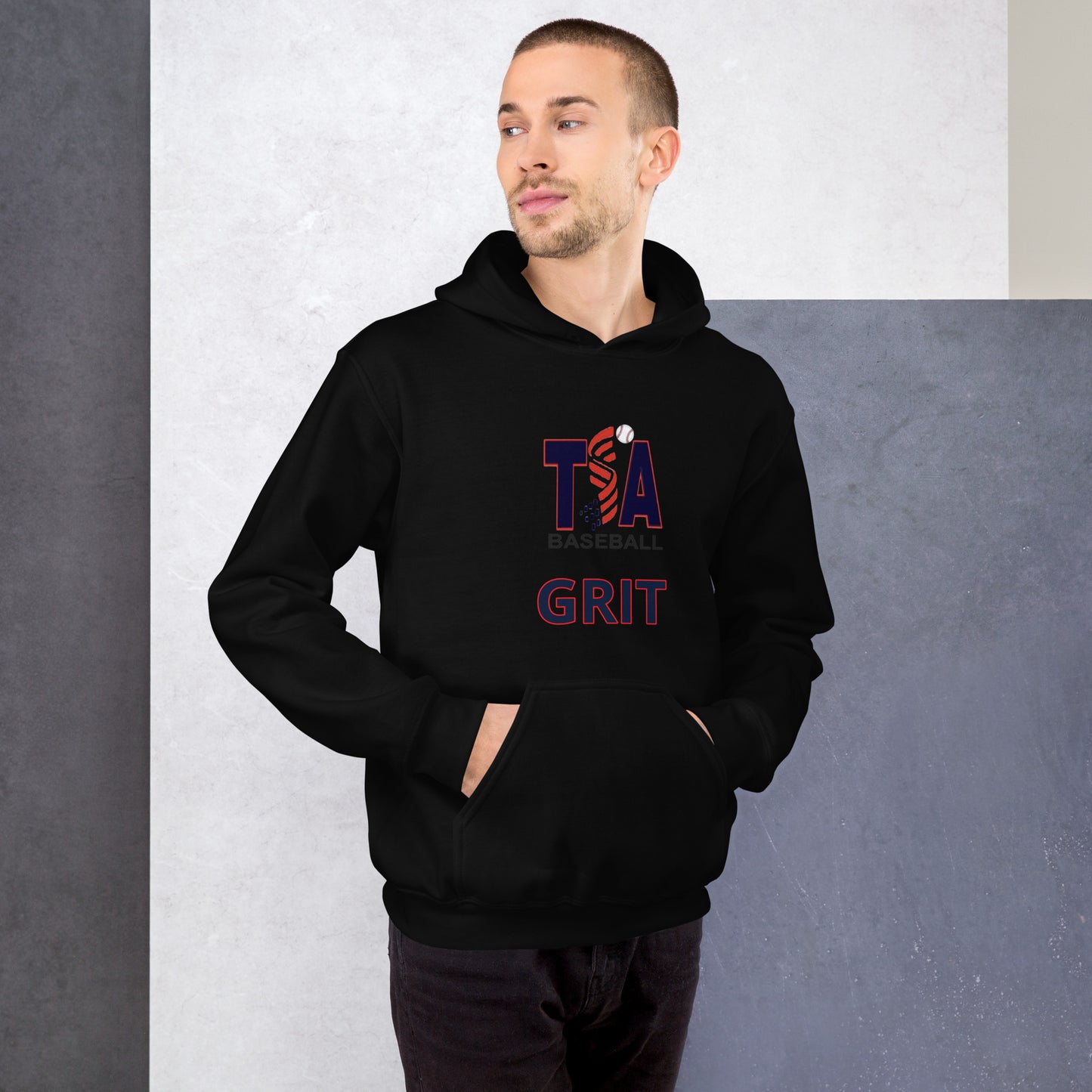 T.S.A. Baseballl "Grit" Unisex Hoodie