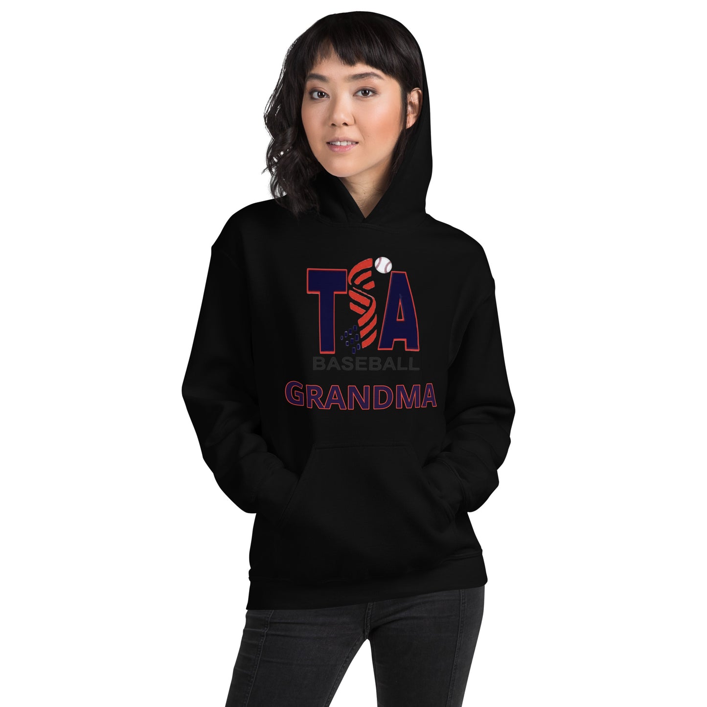 T.S.A. Baseball "Grandma" 2024 Unisex Hoodie