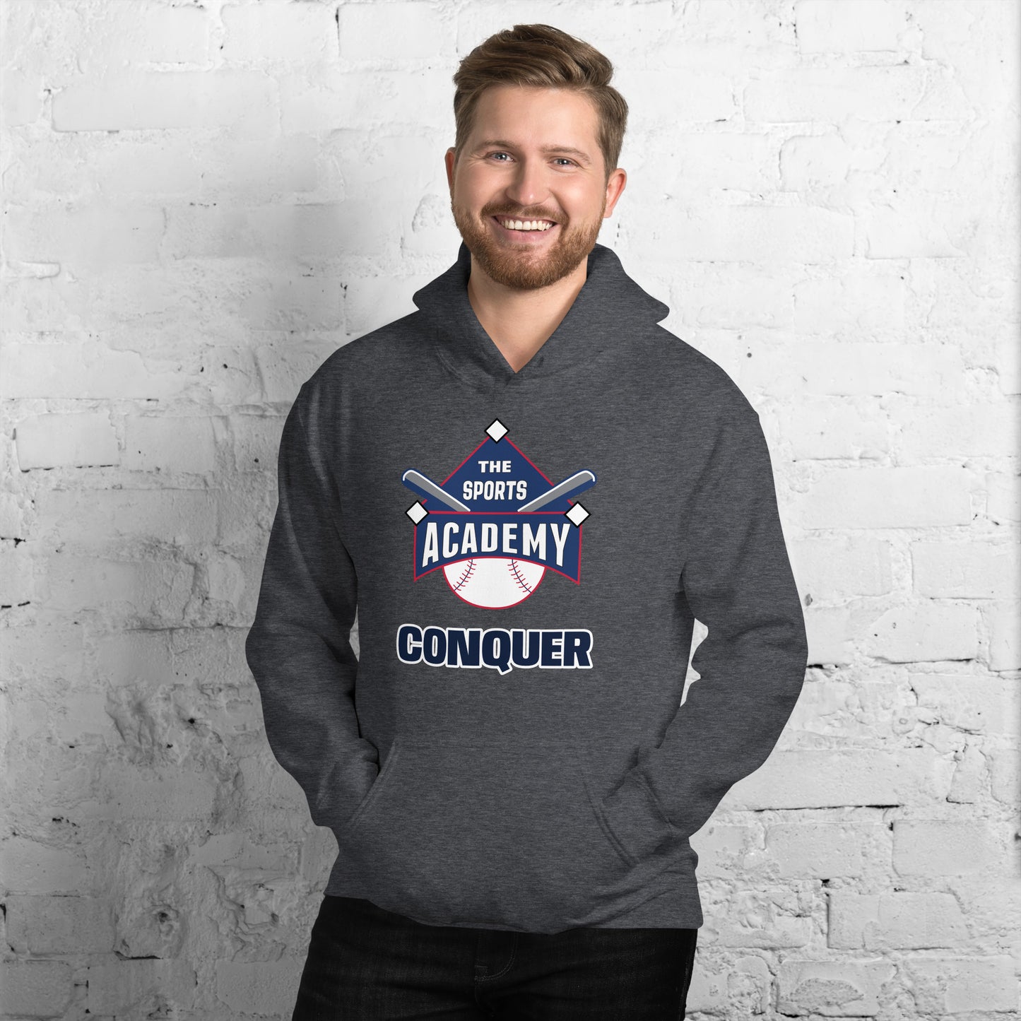Sports Academy "Conquer" Unisex Hoodie