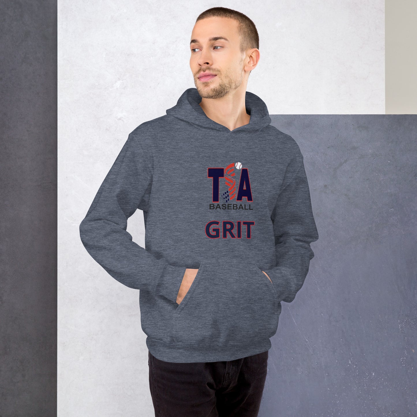 T.S.A. Baseballl "Grit" Unisex Hoodie
