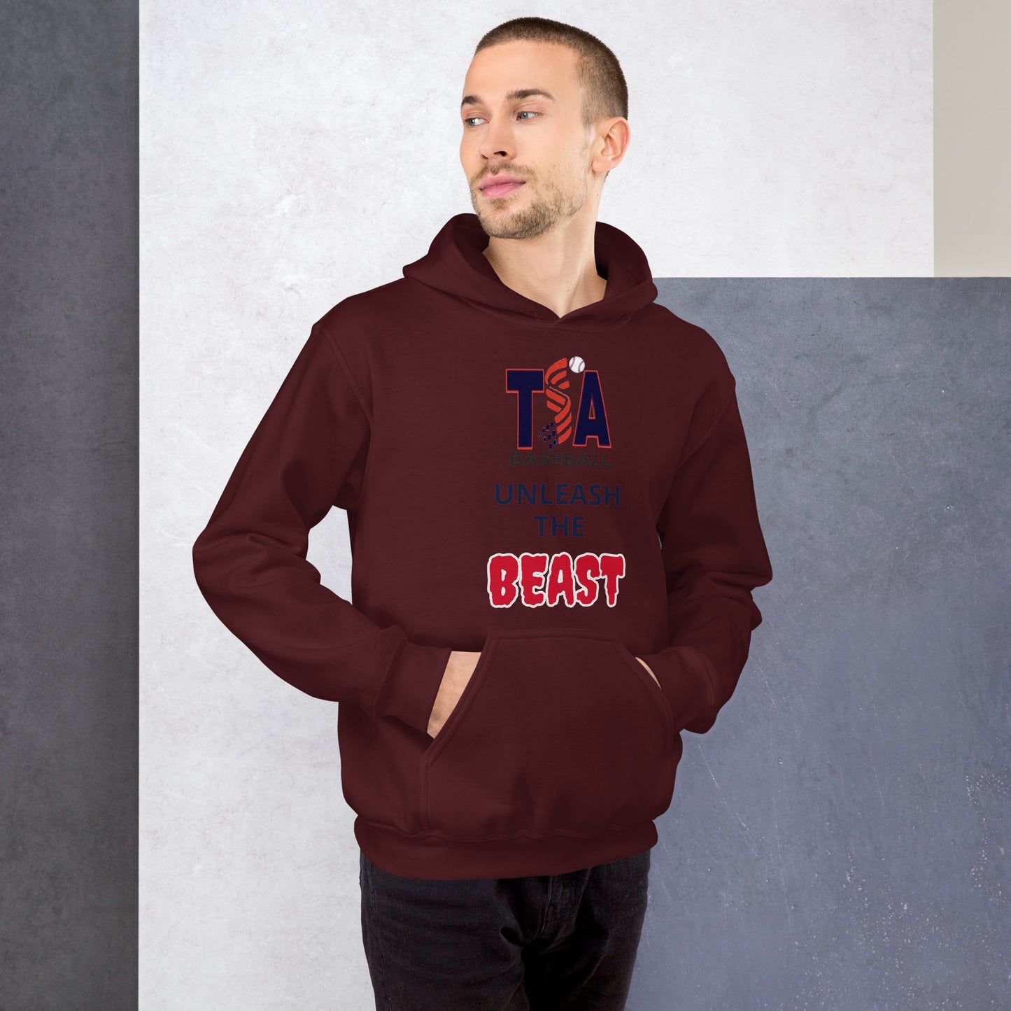 T.S.A. Baseball "Unlease The Beast" 2024 Unisex Hoodie