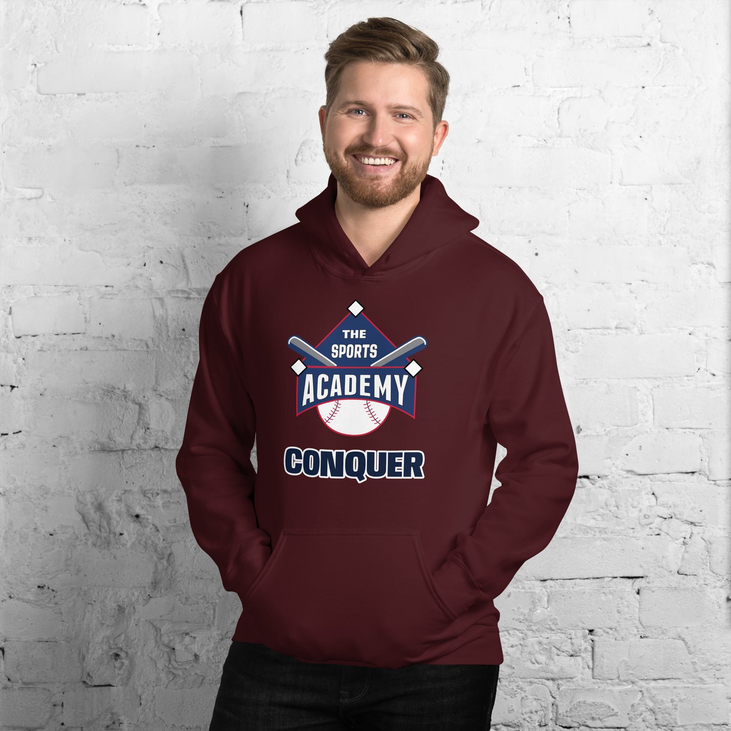 Sports Academy "Conquer" Unisex Hoodie