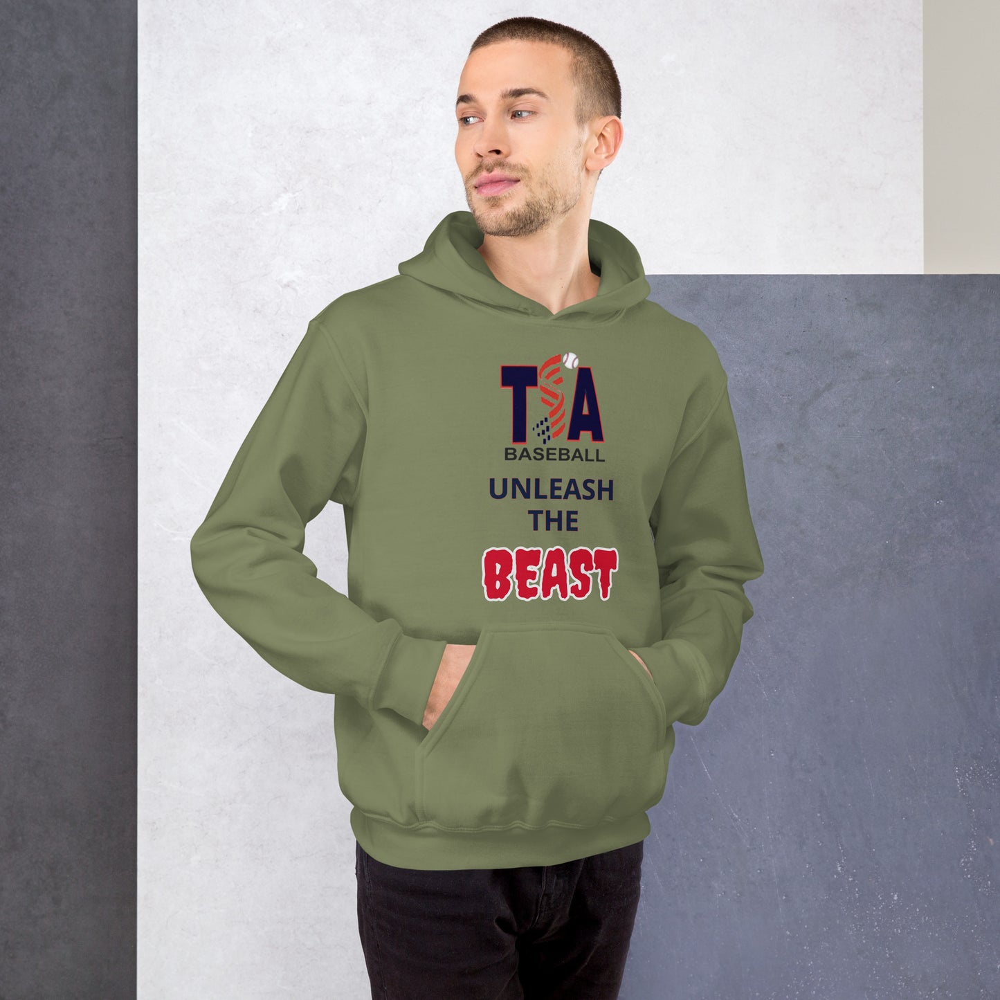 T.S.A. Baseball "Unlease The Beast" 2024 Unisex Hoodie
