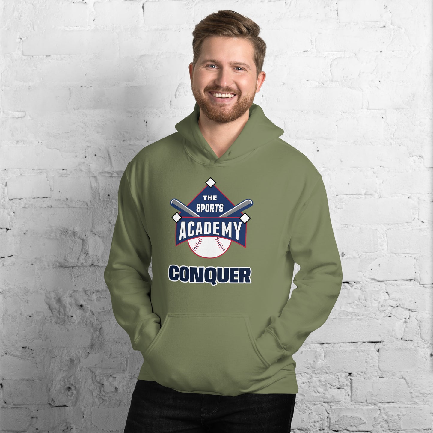 Sports Academy "Conquer" Unisex Hoodie