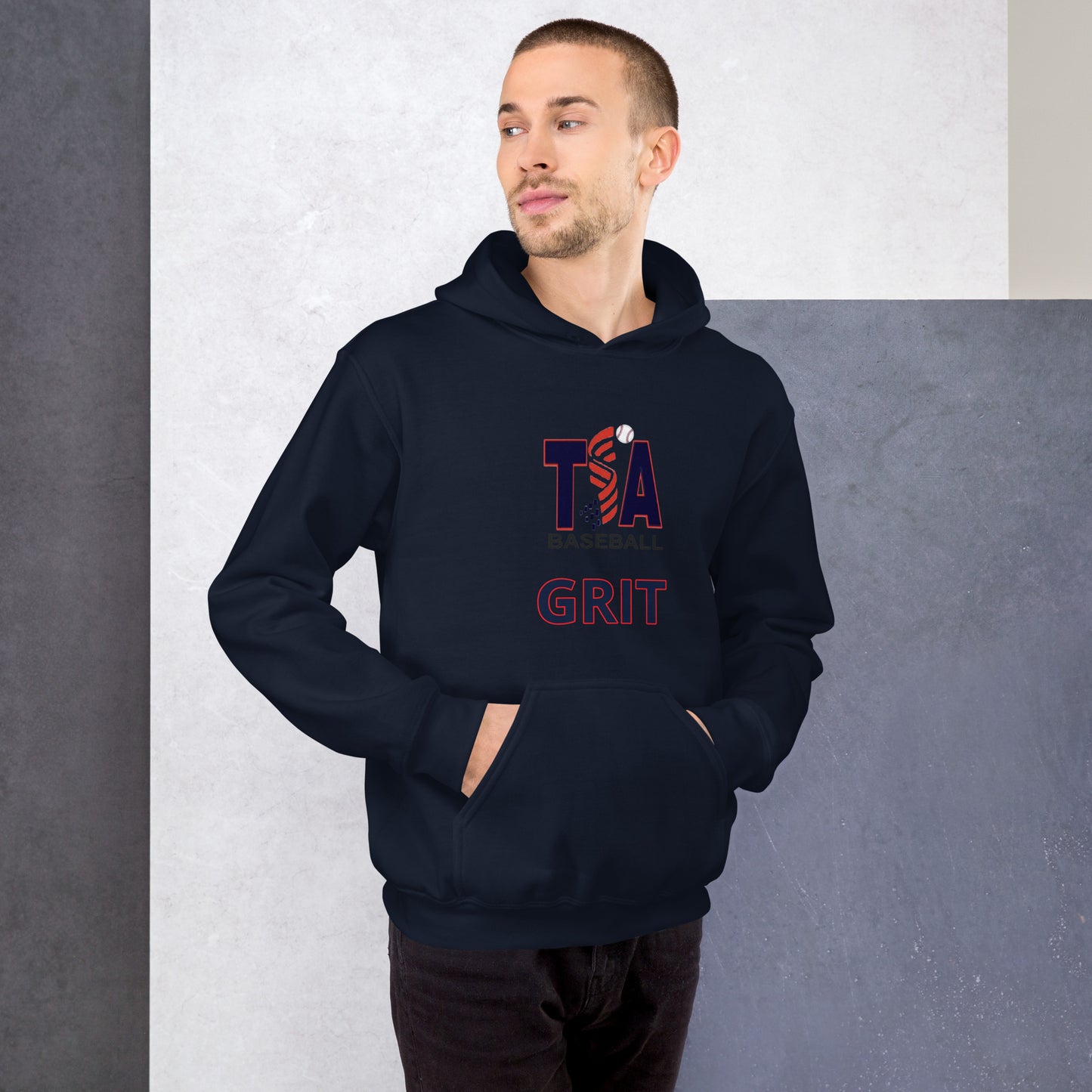 T.S.A. Baseballl "Grit" Unisex Hoodie