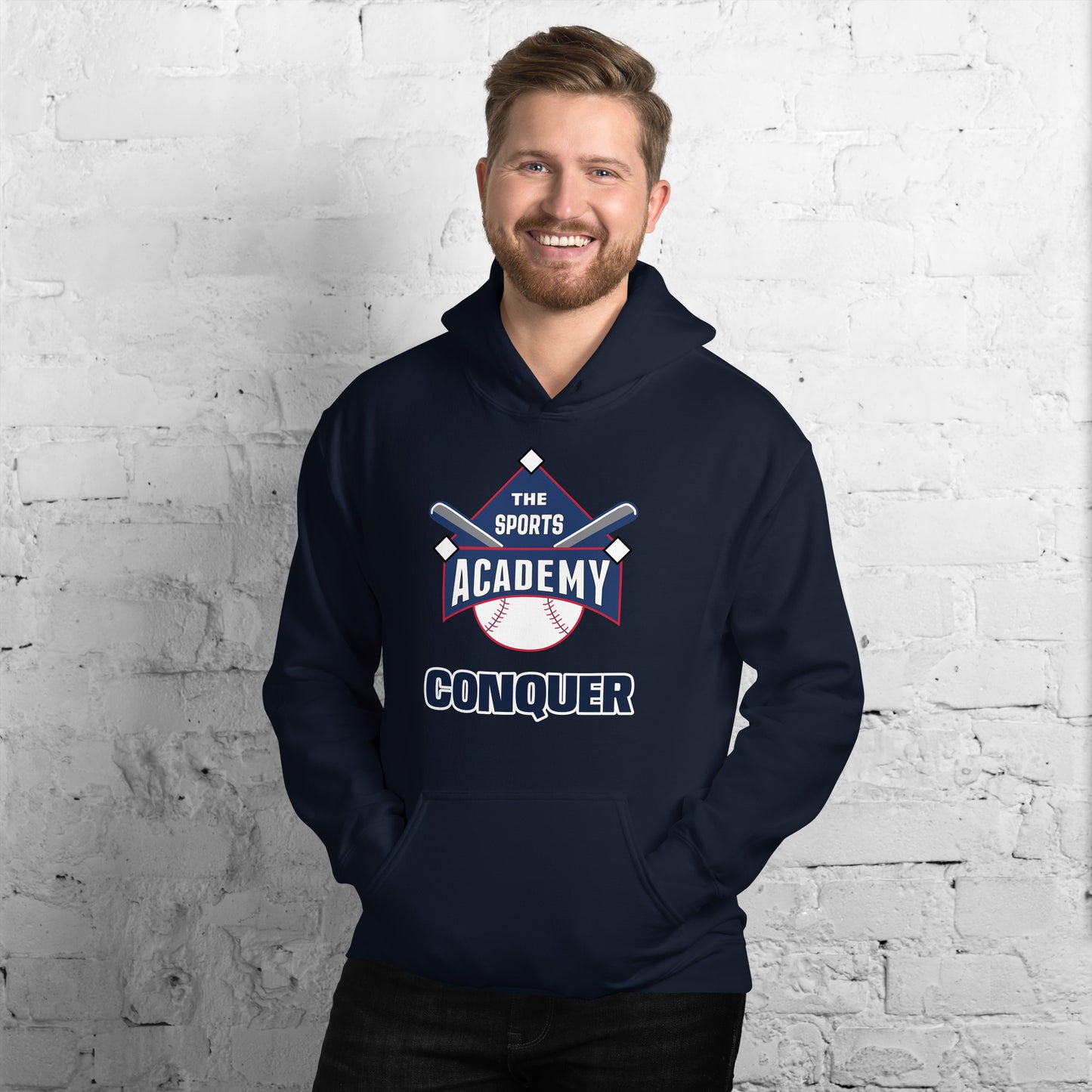 Sports Academy "Conquer" Unisex Hoodie