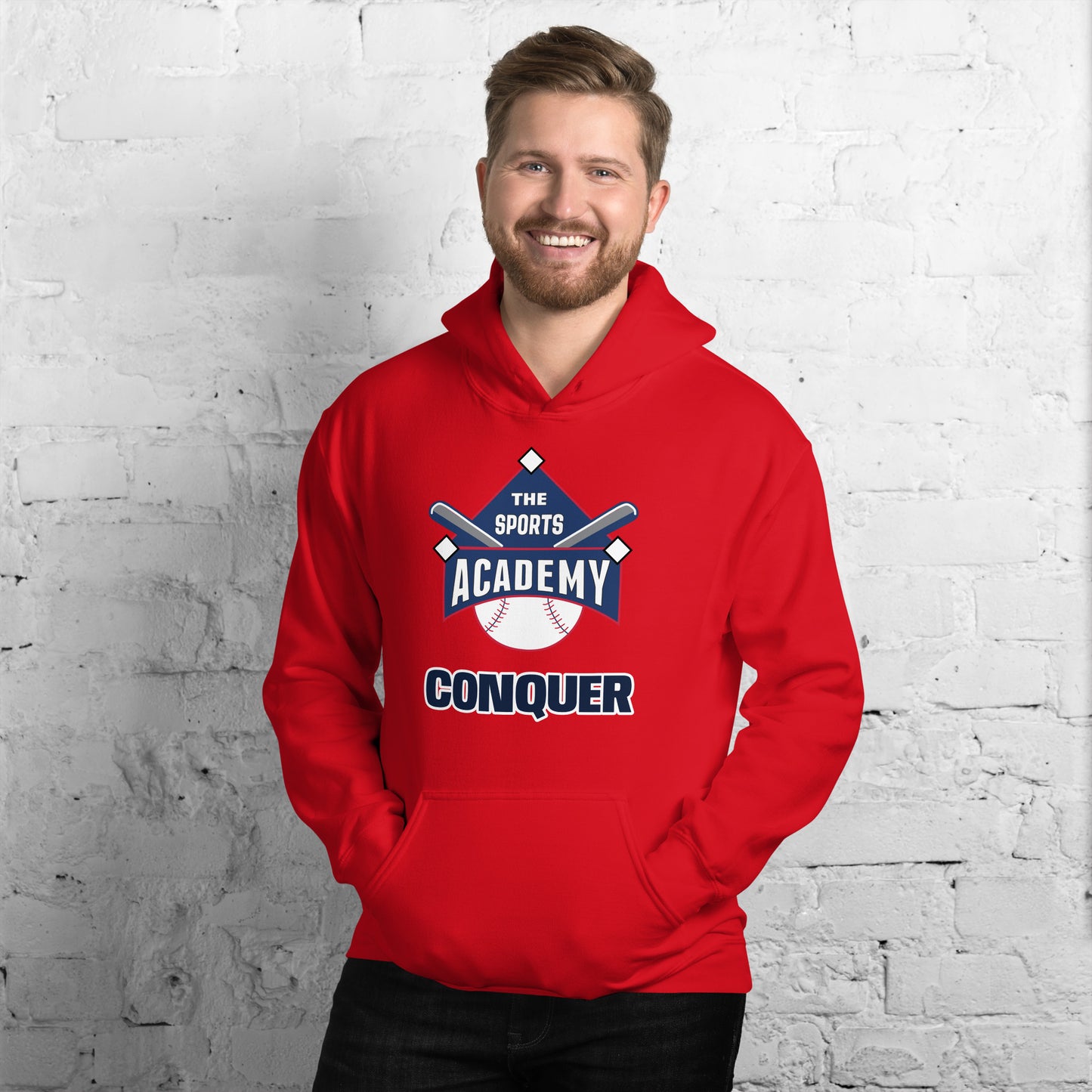 Sports Academy "Conquer" Unisex Hoodie
