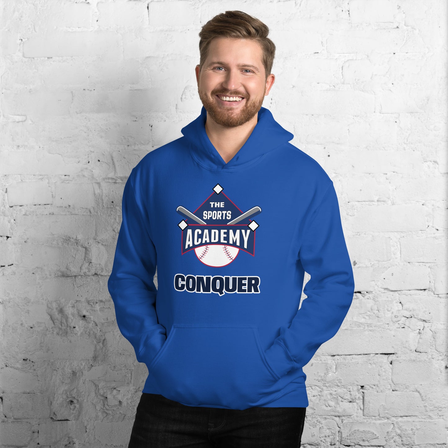 Sports Academy "Conquer" Unisex Hoodie