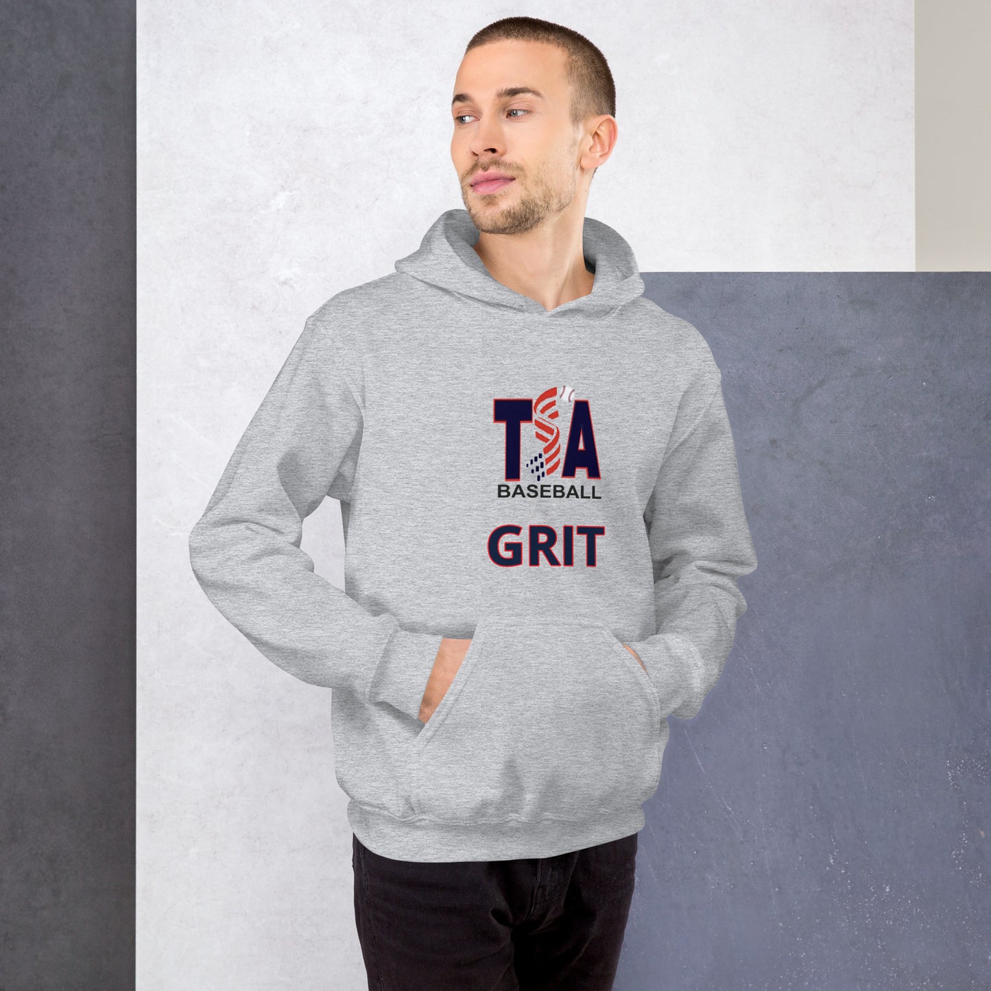 T.S.A. Baseballl "Grit" Unisex Hoodie