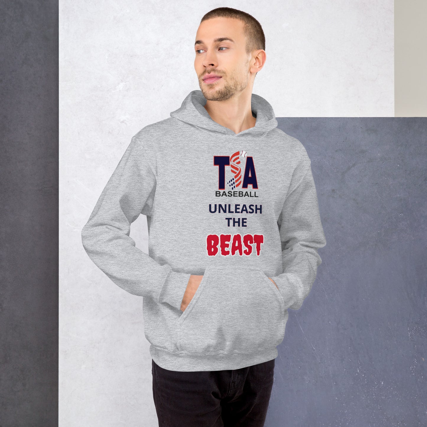 T.S.A. Baseball "Unlease The Beast" 2024 Unisex Hoodie