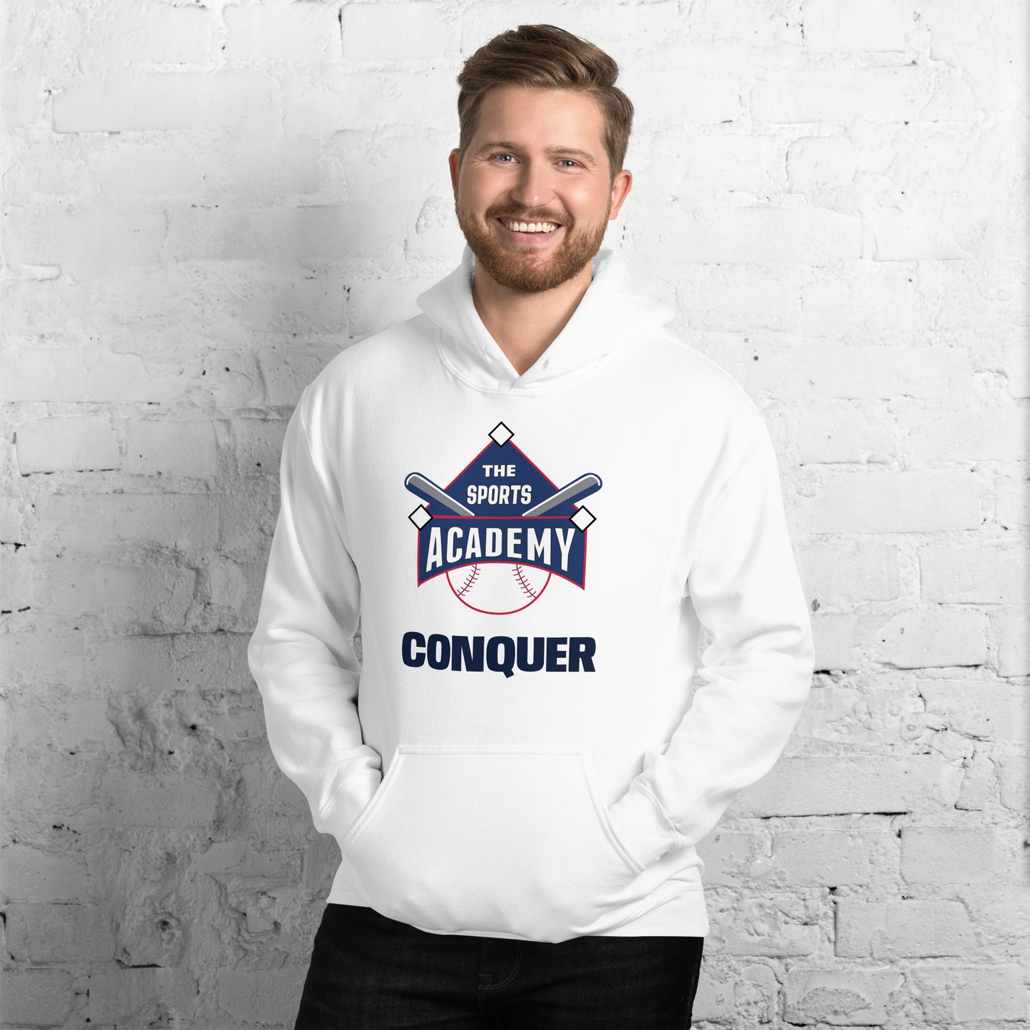 Sports Academy "Conquer" Unisex Hoodie