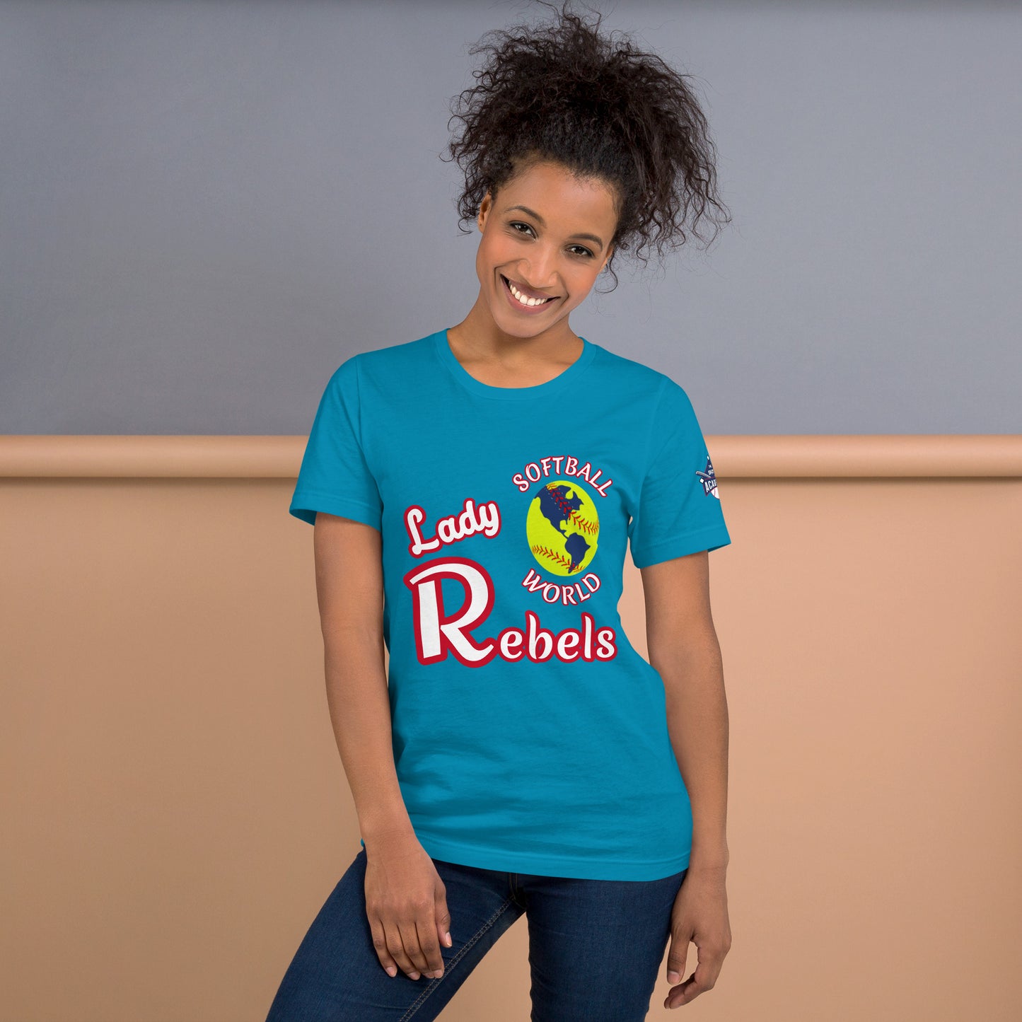 Softball World Lady Rebels 2024. Unisex t-shirt