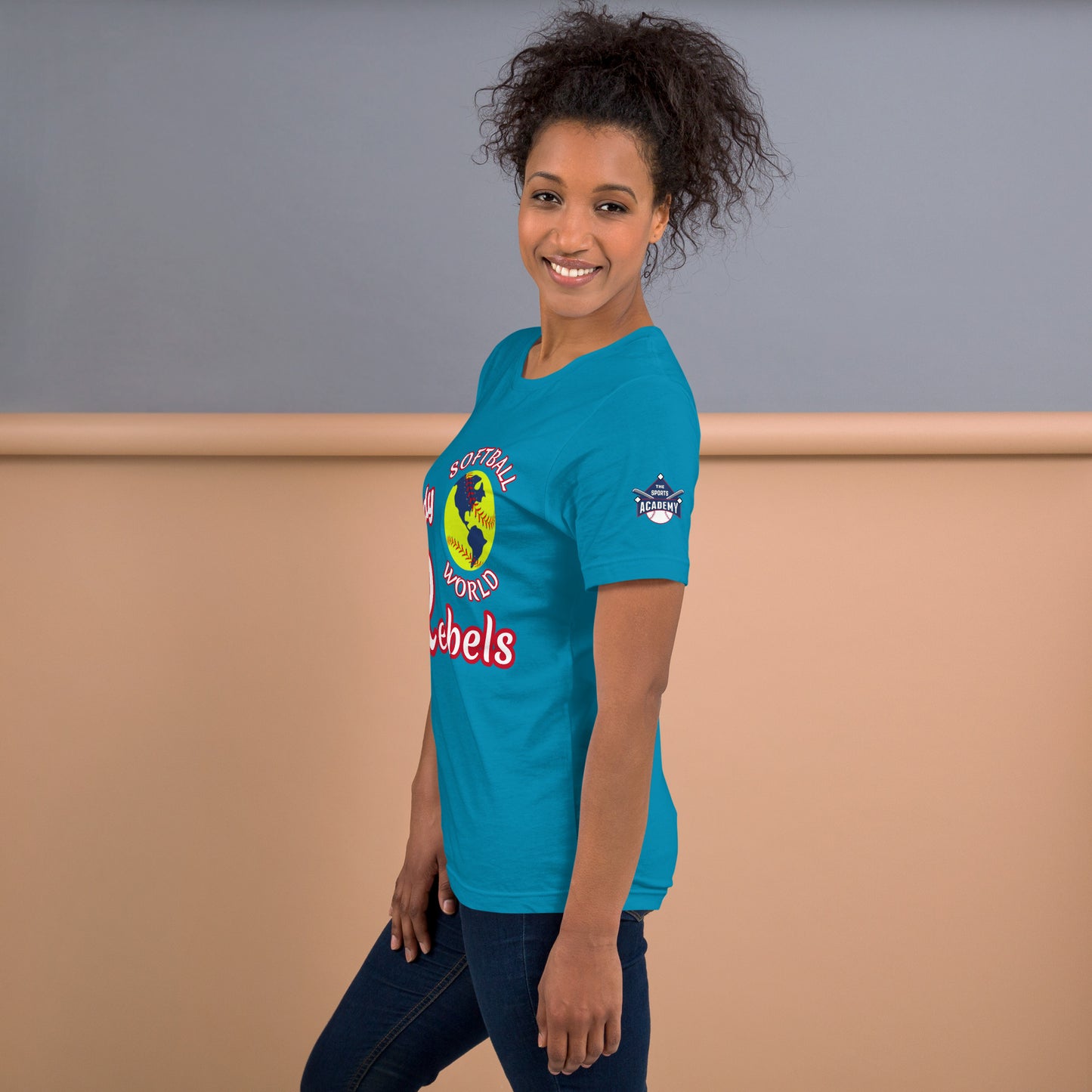 Softball World Lady Rebels 2024. Unisex t-shirt