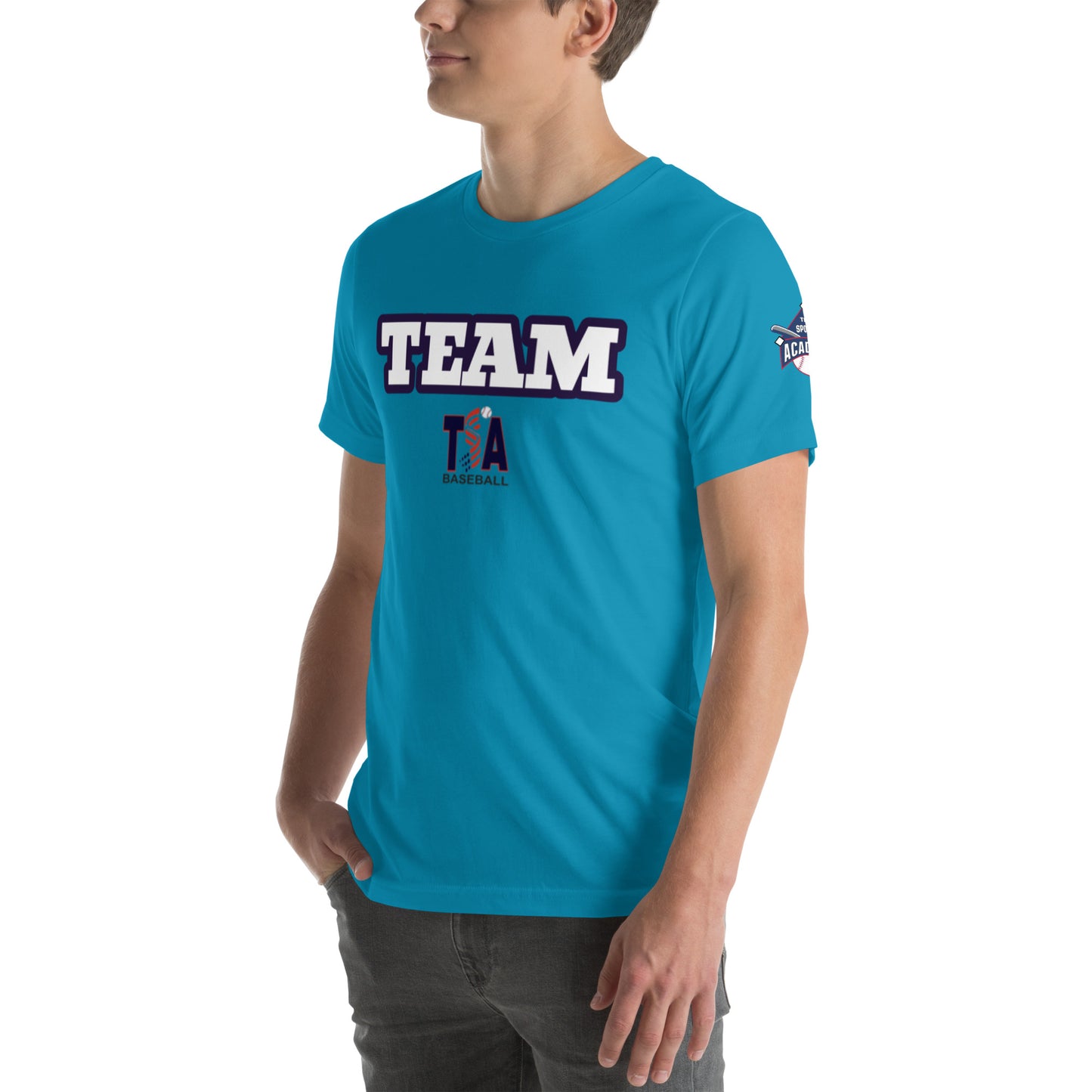 T.S.A. Baseball. "Team" Unisex t-shirt