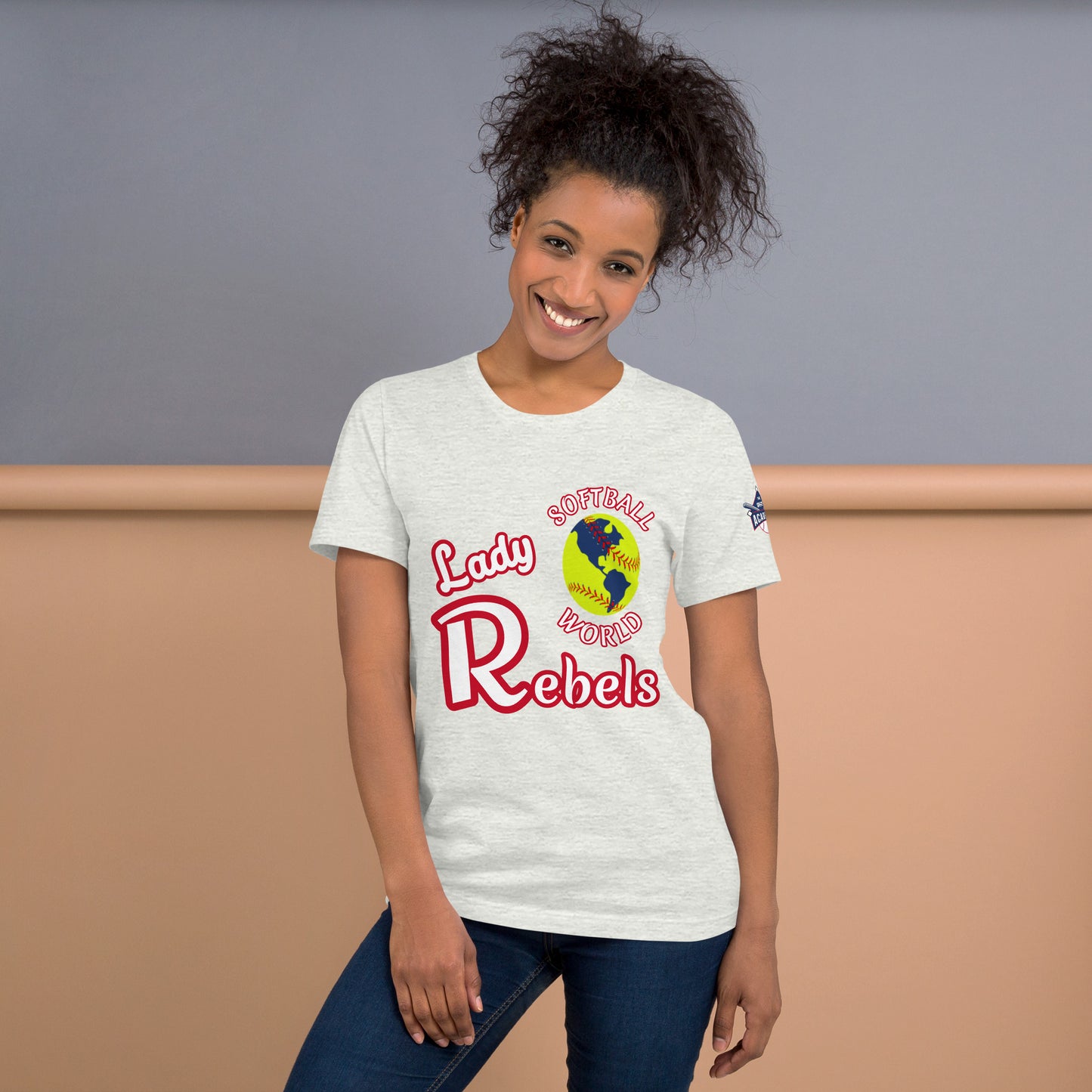 Softball World Lady Rebels 2024. Unisex t-shirt
