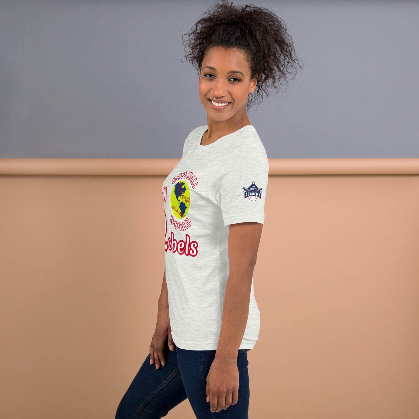 Softball World Lady Rebels 2024. Unisex t-shirt