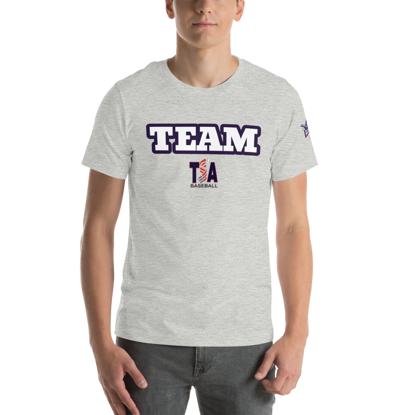 T.S.A. Baseball. "Team" Unisex t-shirt