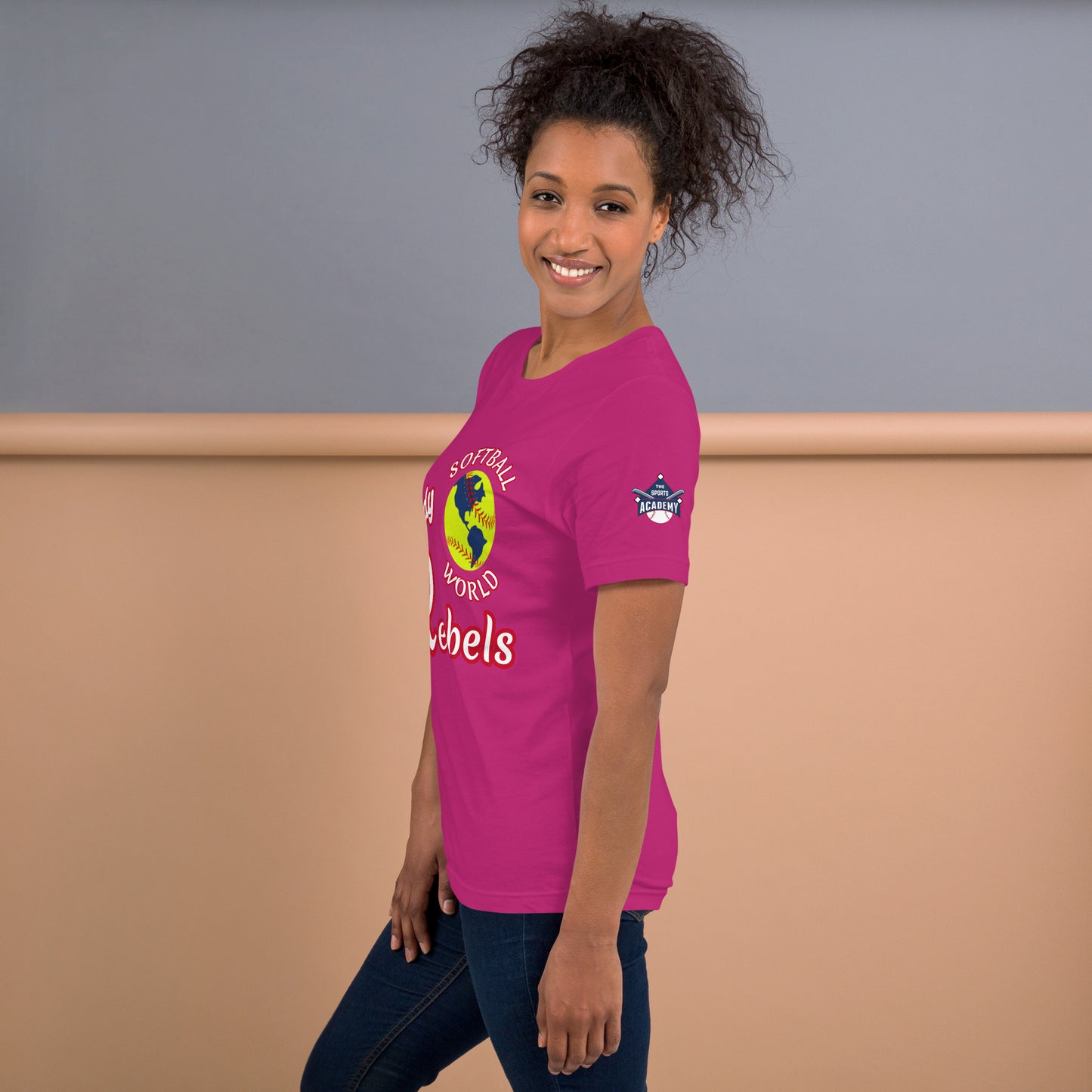 Softball World Lady Rebels 2024. Unisex t-shirt