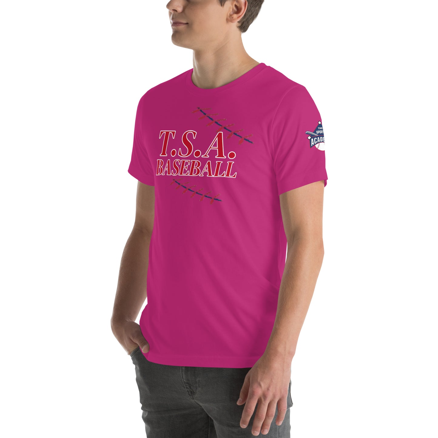 T.S.A. Baseball "With Seams" Unisex t-shirt