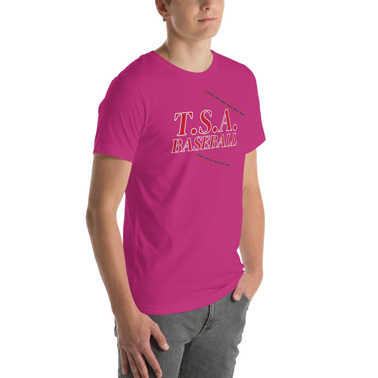T.S.A. Baseball "With Seams" Unisex t-shirt