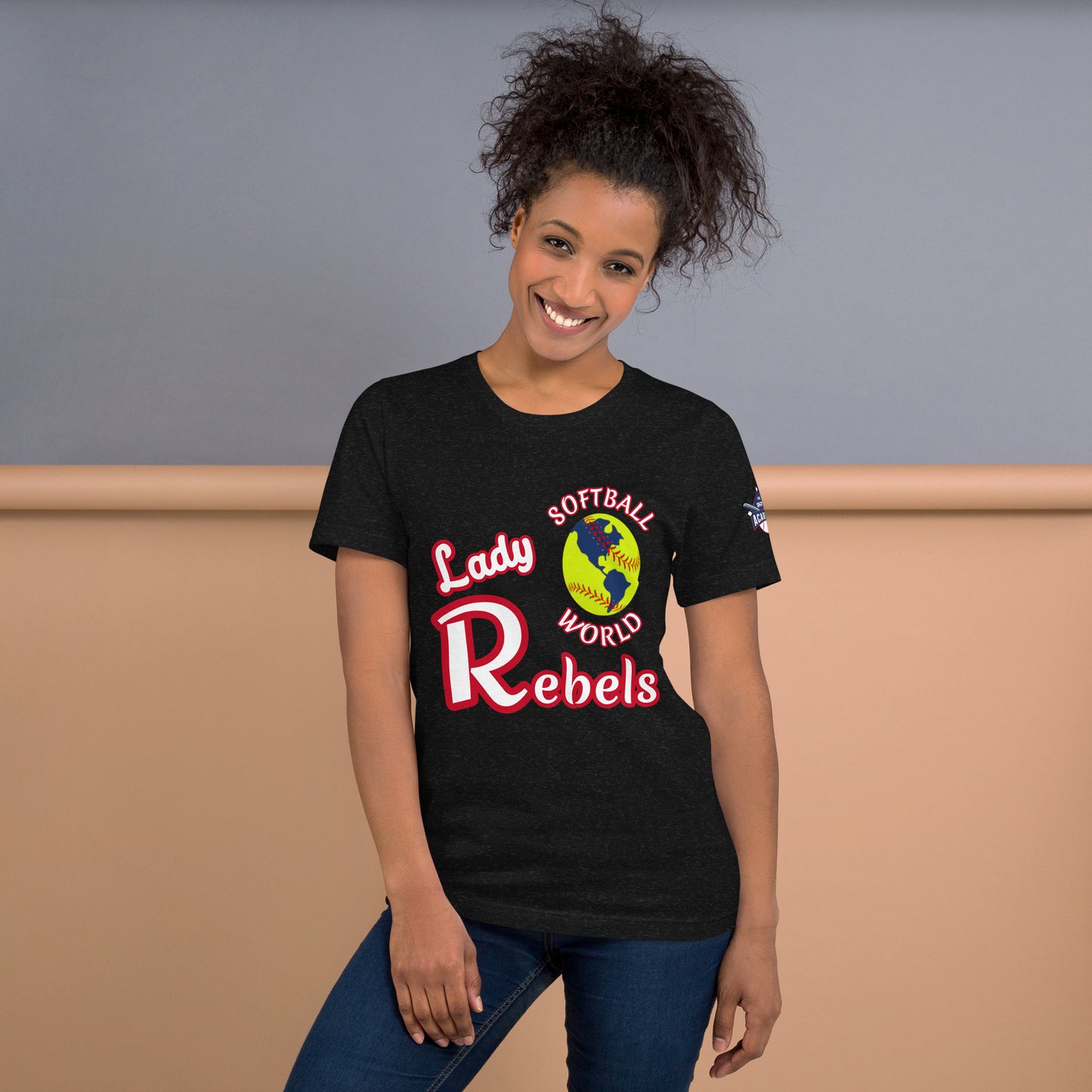 Softball World Lady Rebels 2024. Unisex t-shirt