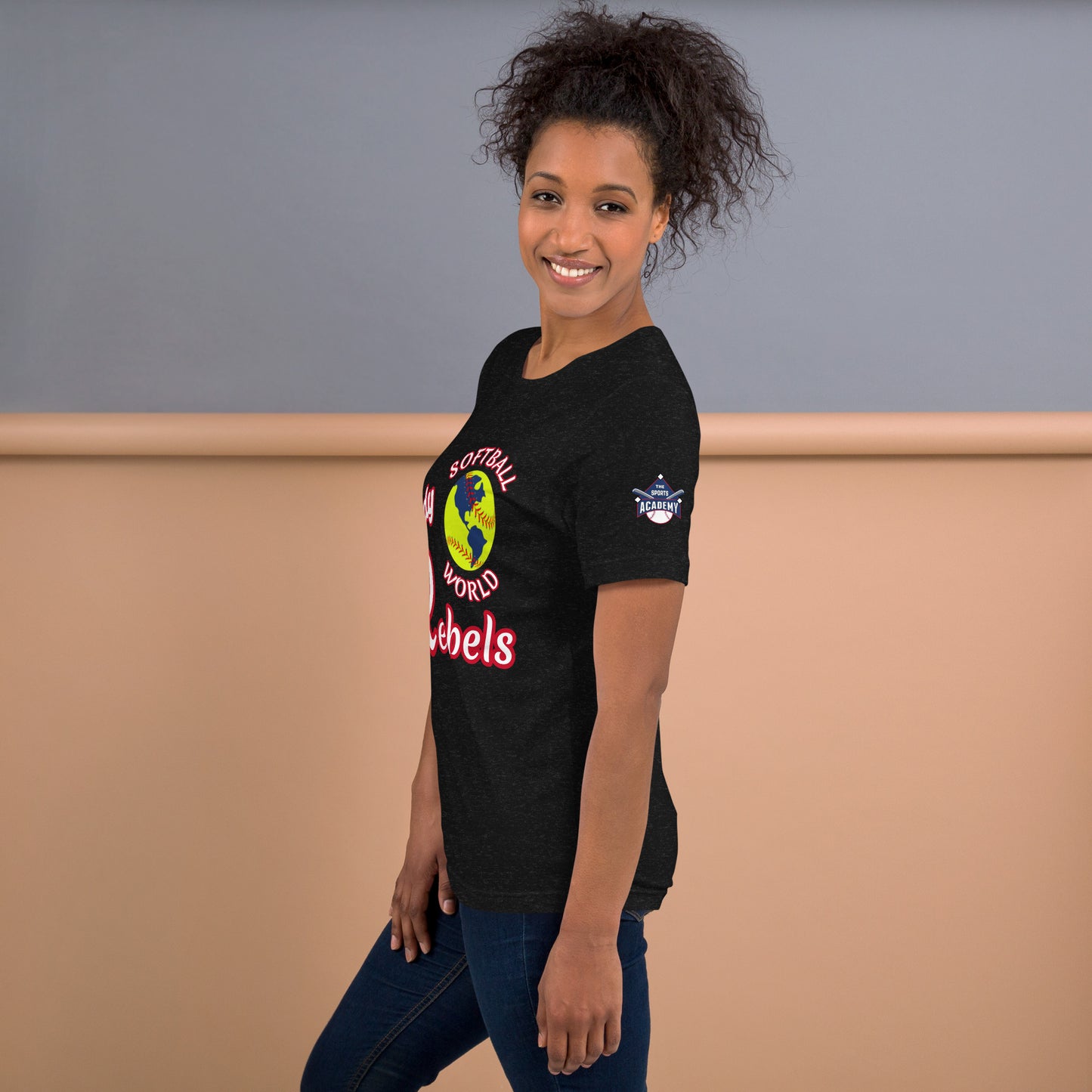 Softball World Lady Rebels 2024. Unisex t-shirt