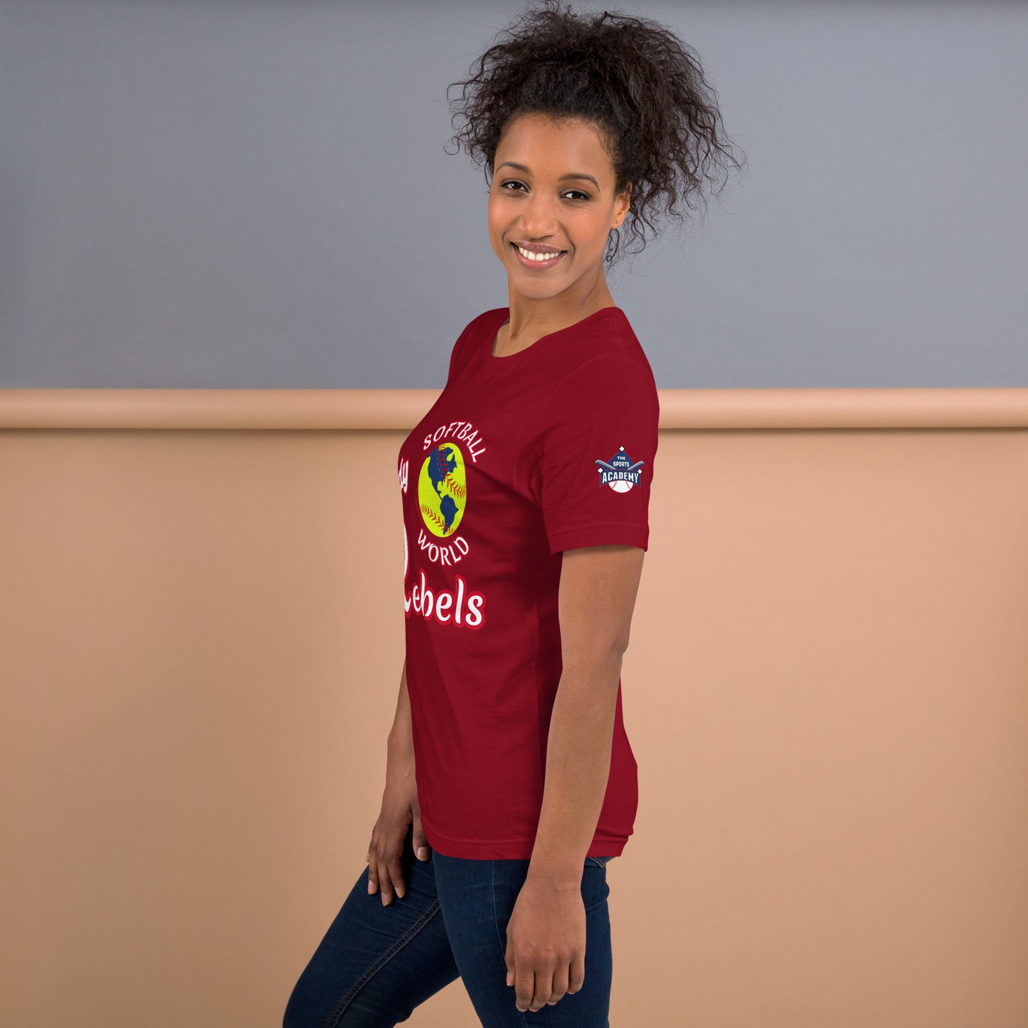Softball World Lady Rebels 2024. Unisex t-shirt