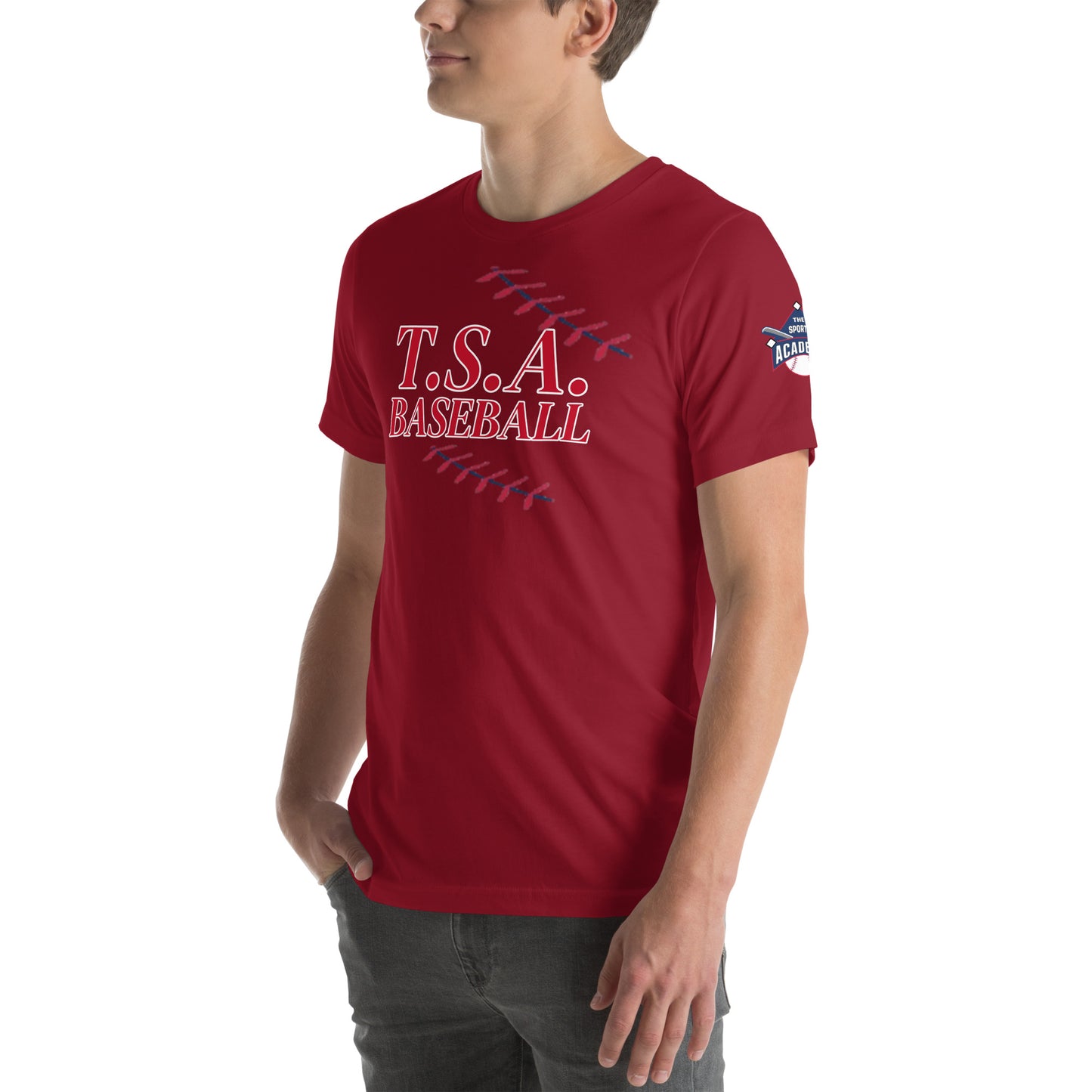 T.S.A. Baseball "With Seams" Unisex t-shirt