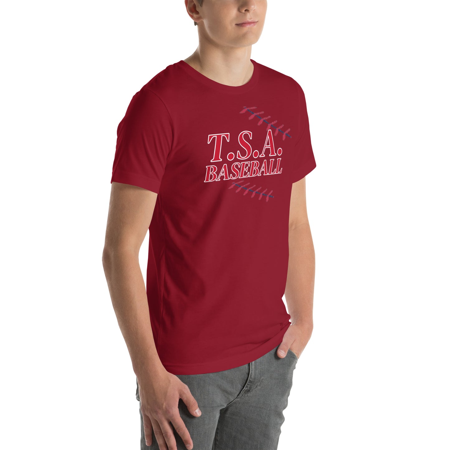 T.S.A. Baseball "With Seams" Unisex t-shirt