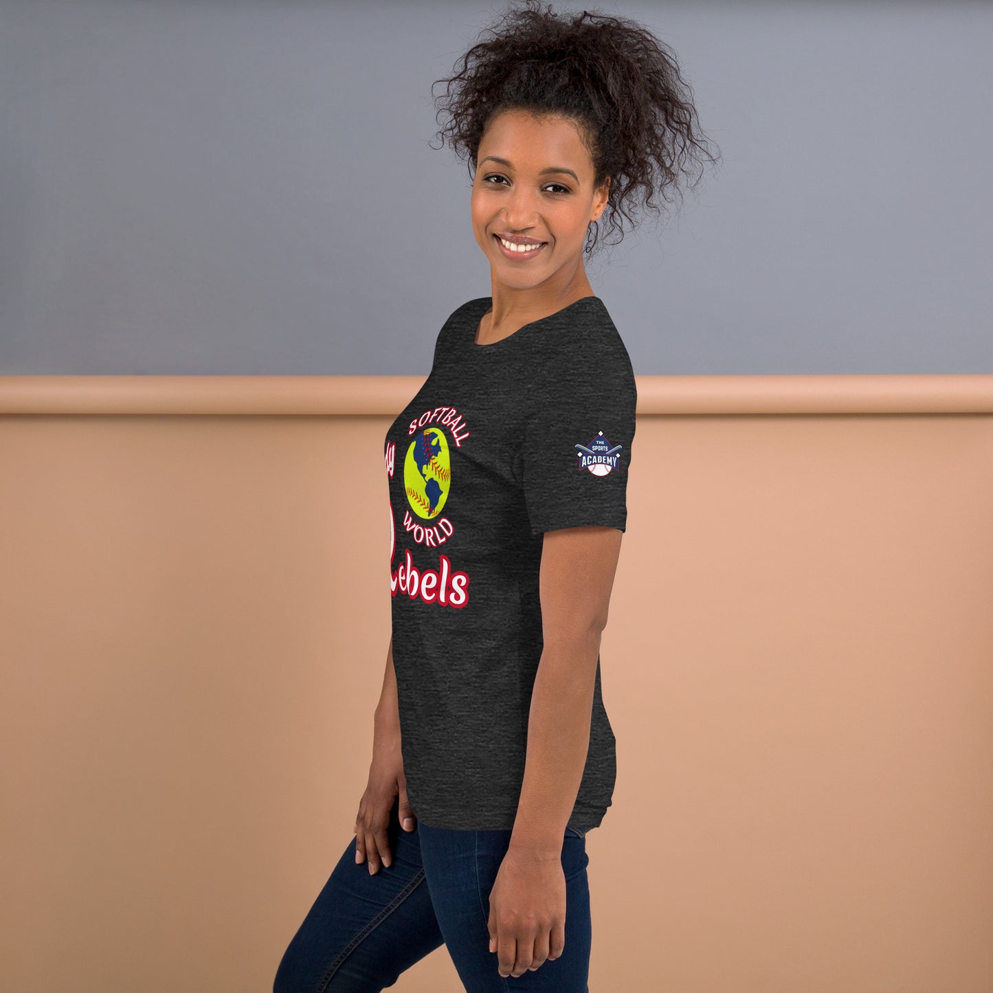 Softball World Lady Rebels 2024. Unisex t-shirt
