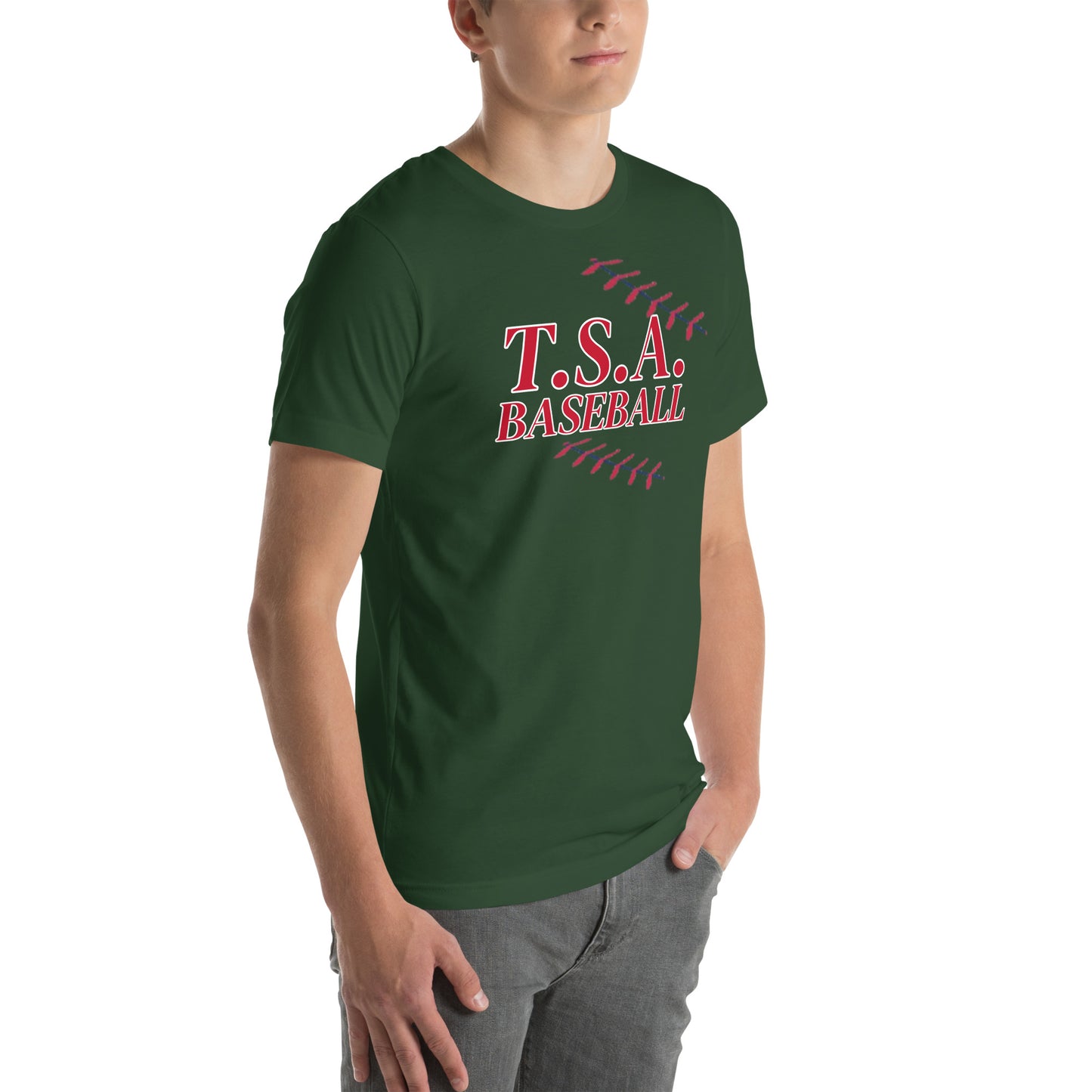 T.S.A. Baseball "With Seams" Unisex t-shirt