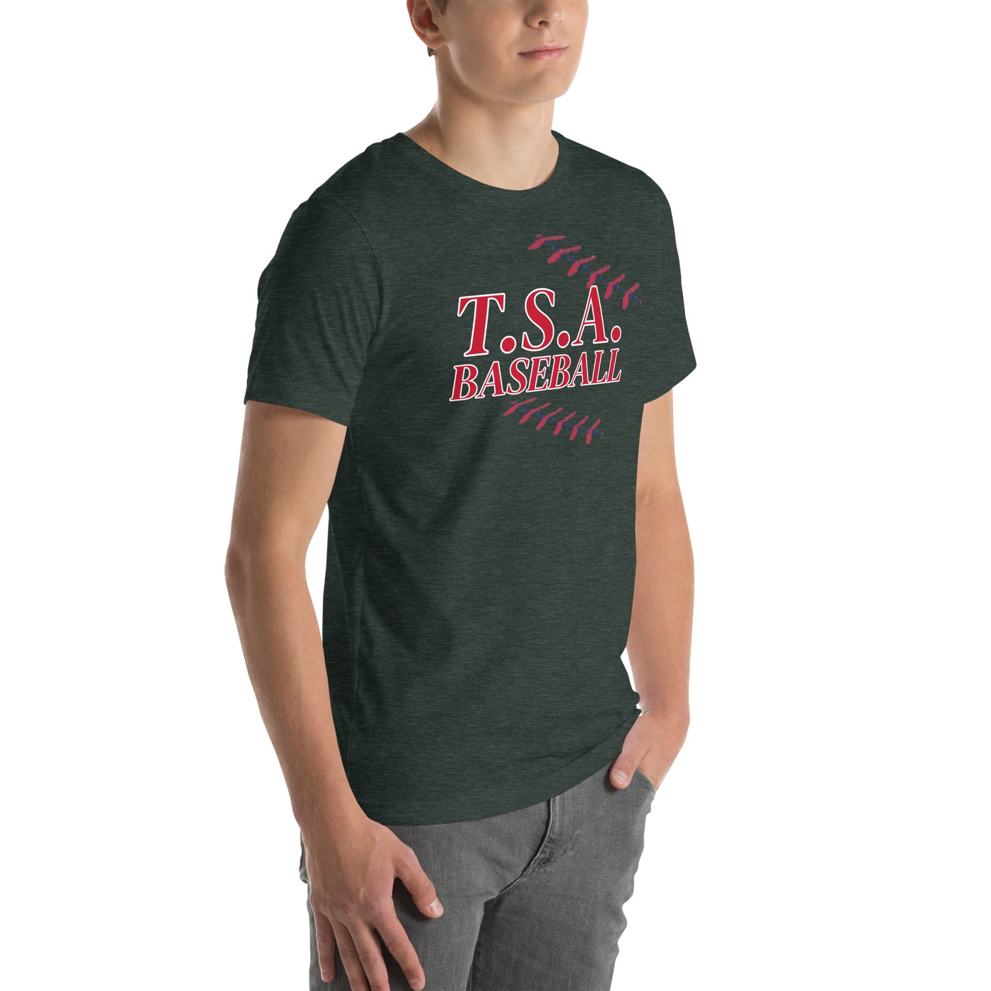 T.S.A. Baseball "With Seams" Unisex t-shirt
