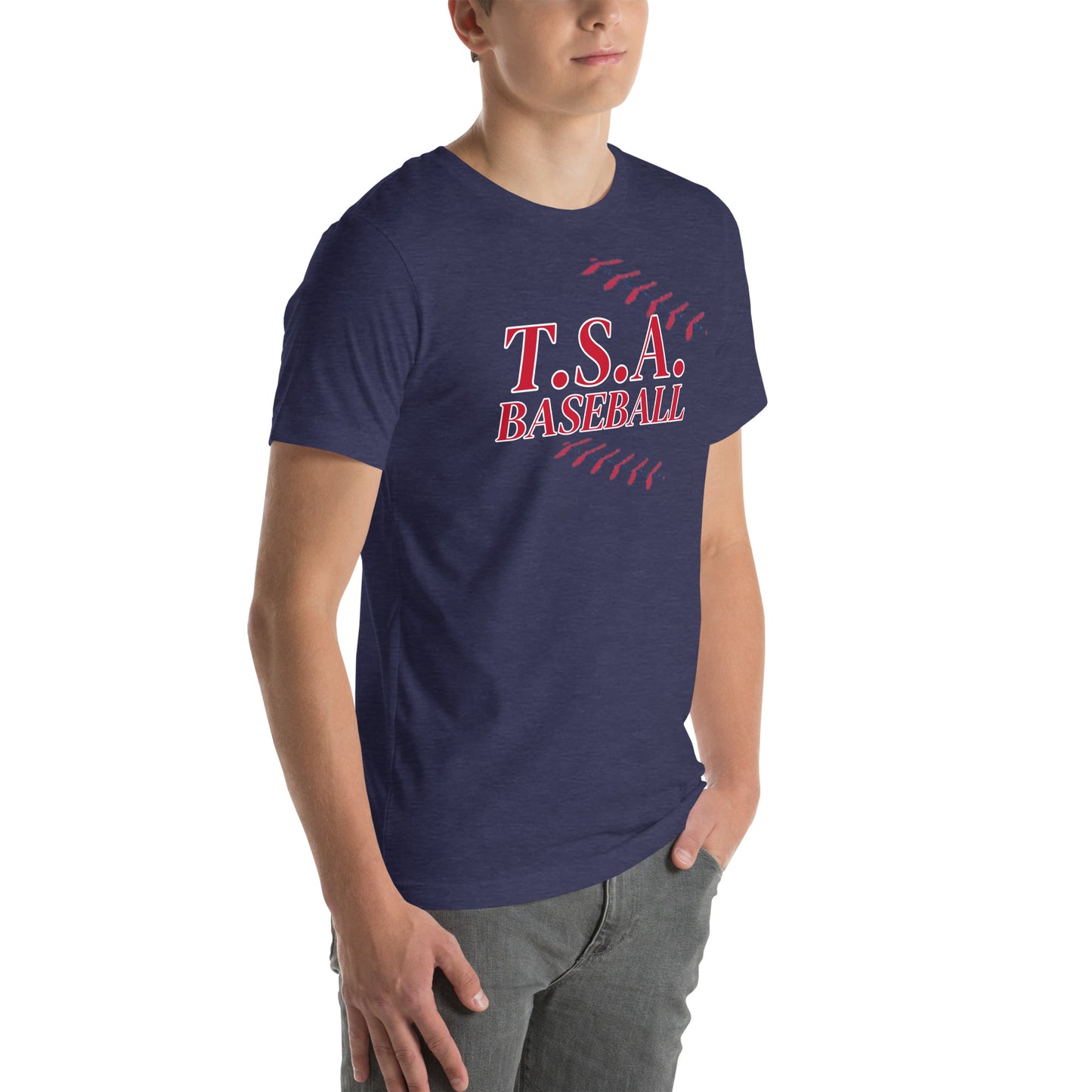 T.S.A. Baseball "With Seams" Unisex t-shirt