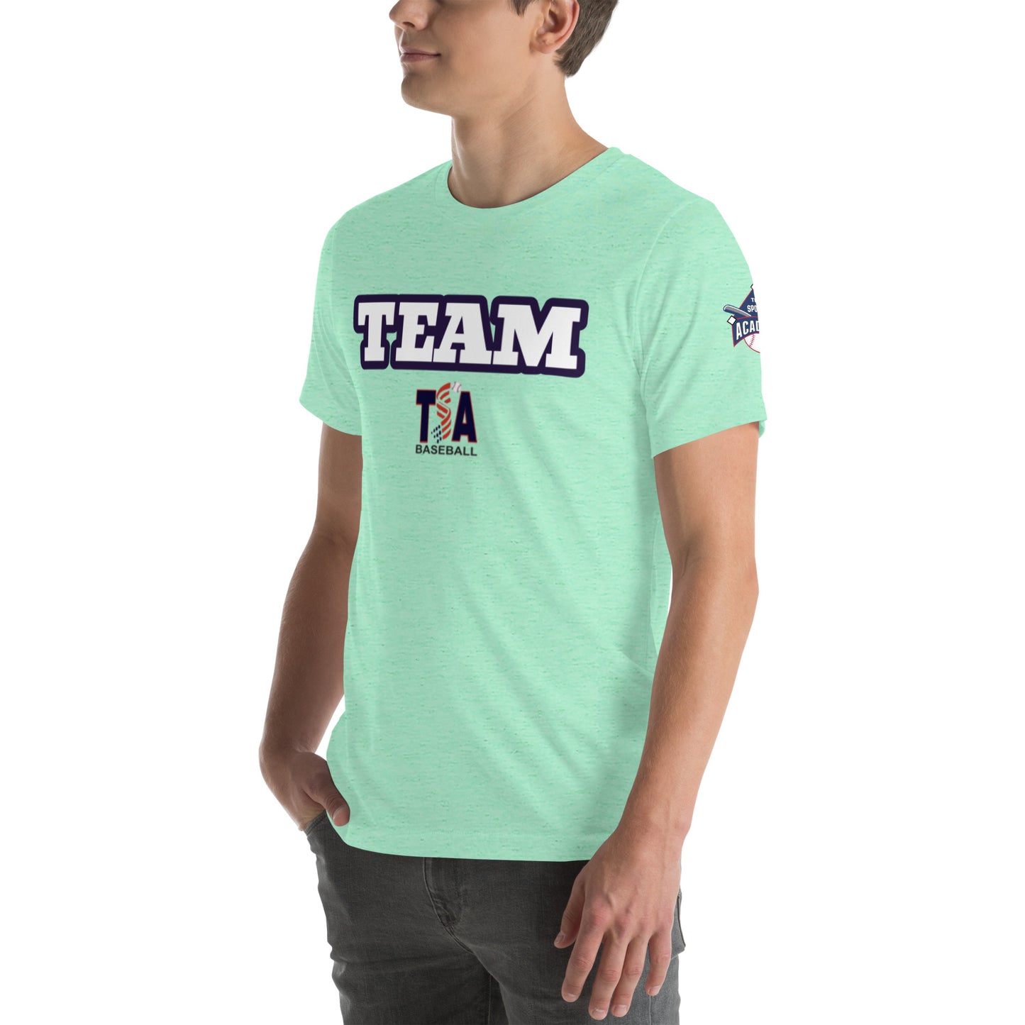T.S.A. Baseball. "Team" Unisex t-shirt