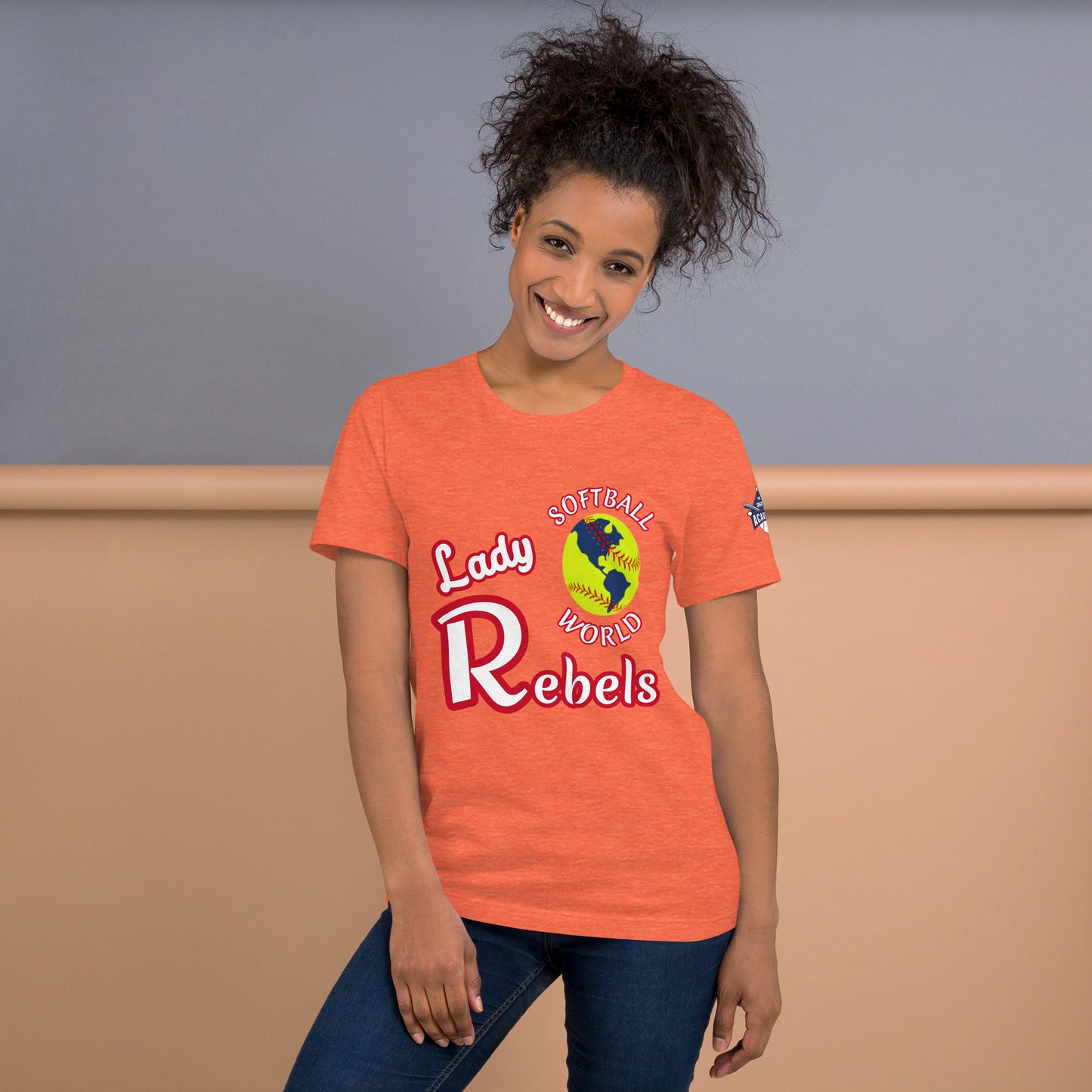 Softball World Lady Rebels 2024. Unisex t-shirt