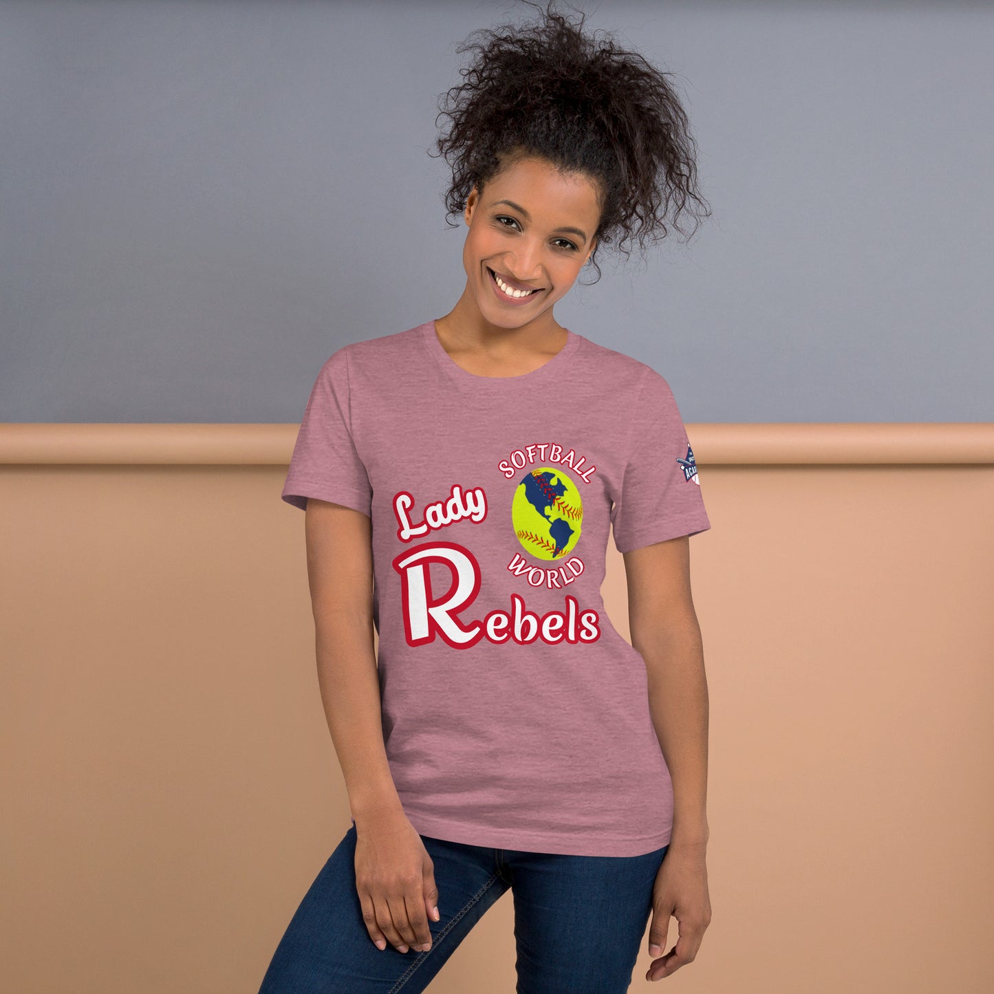 Softball World Lady Rebels 2024. Unisex t-shirt
