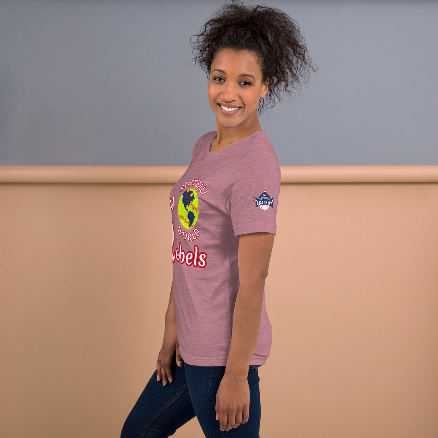 Softball World Lady Rebels 2024. Unisex t-shirt
