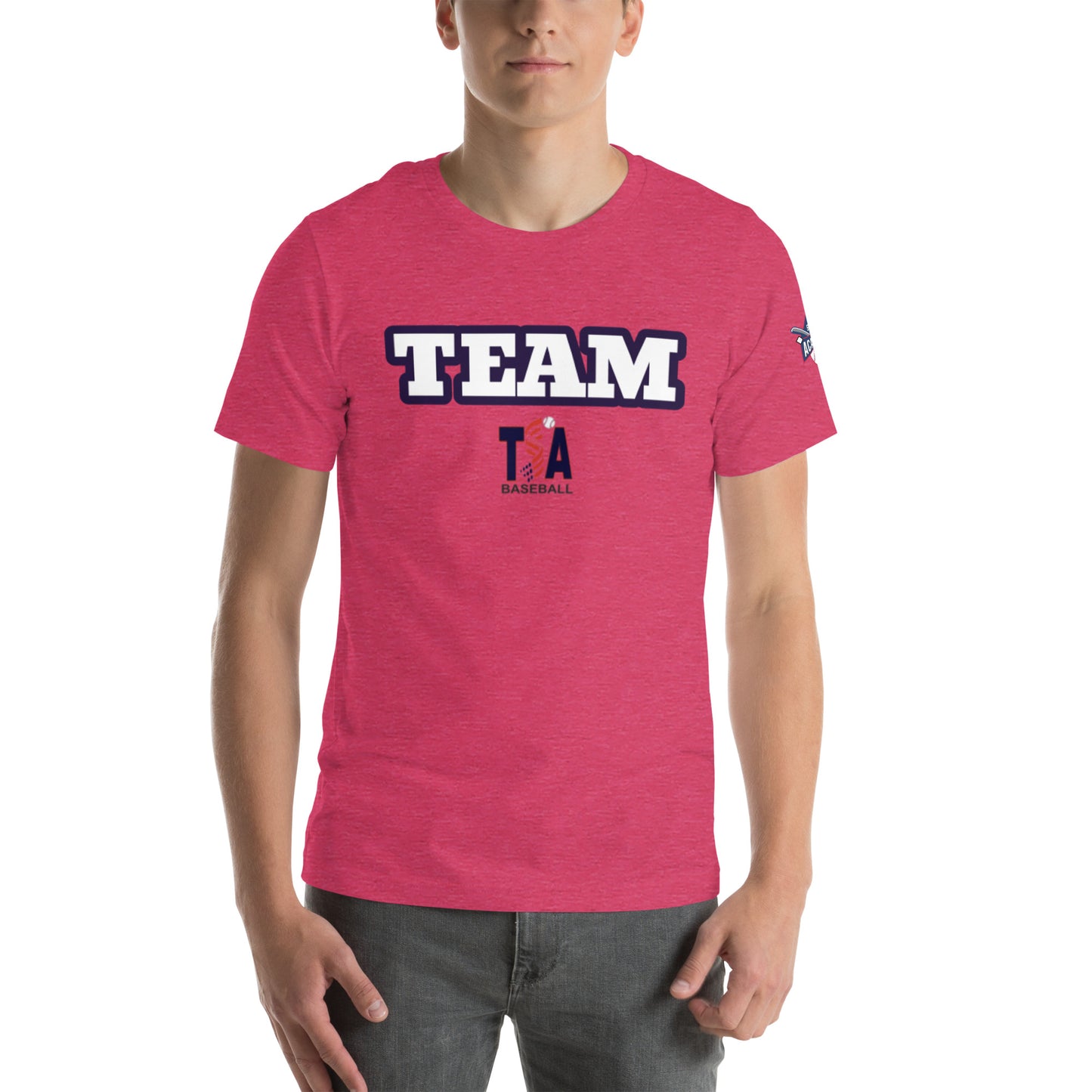 T.S.A. Baseball. "Team" Unisex t-shirt