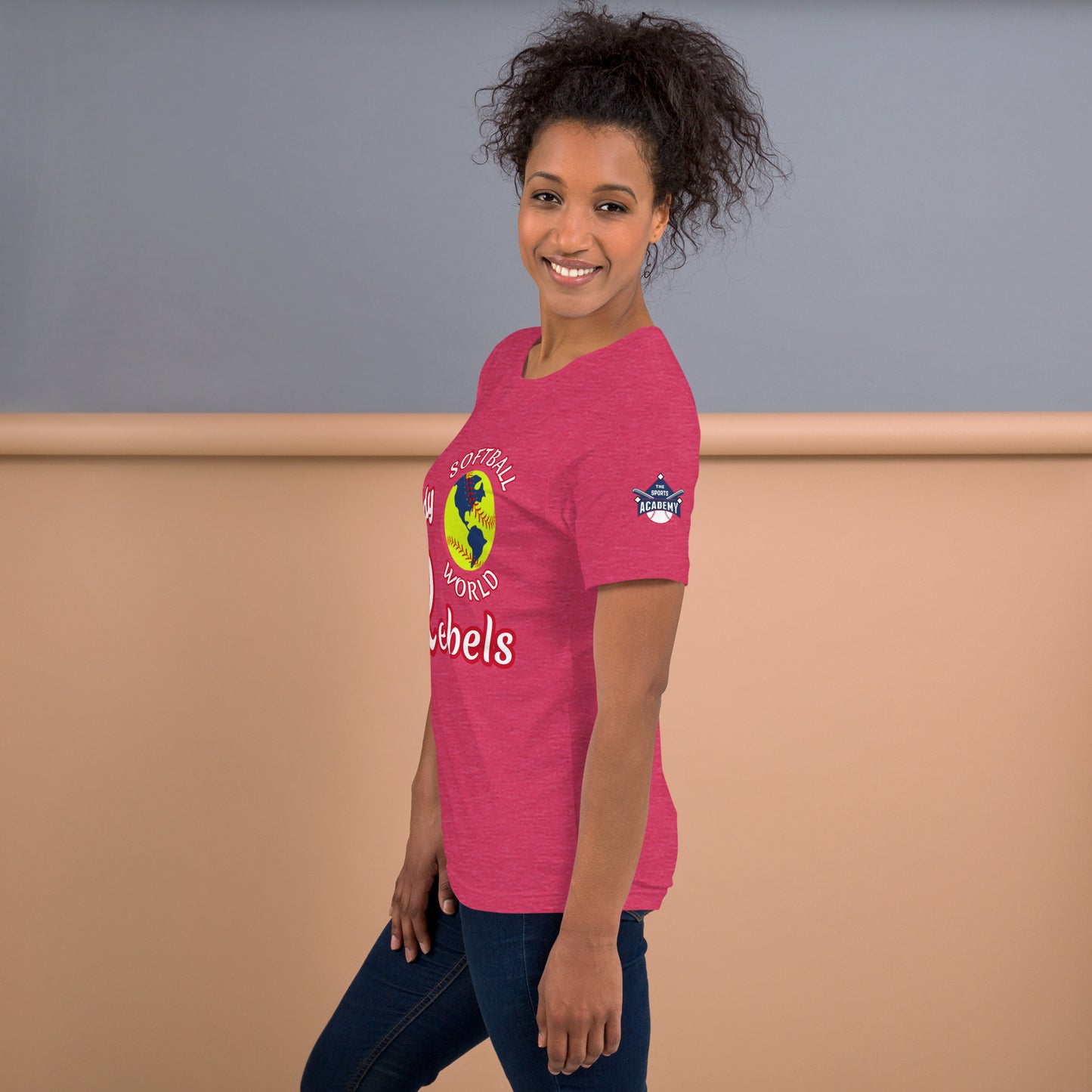 Softball World Lady Rebels 2024. Unisex t-shirt