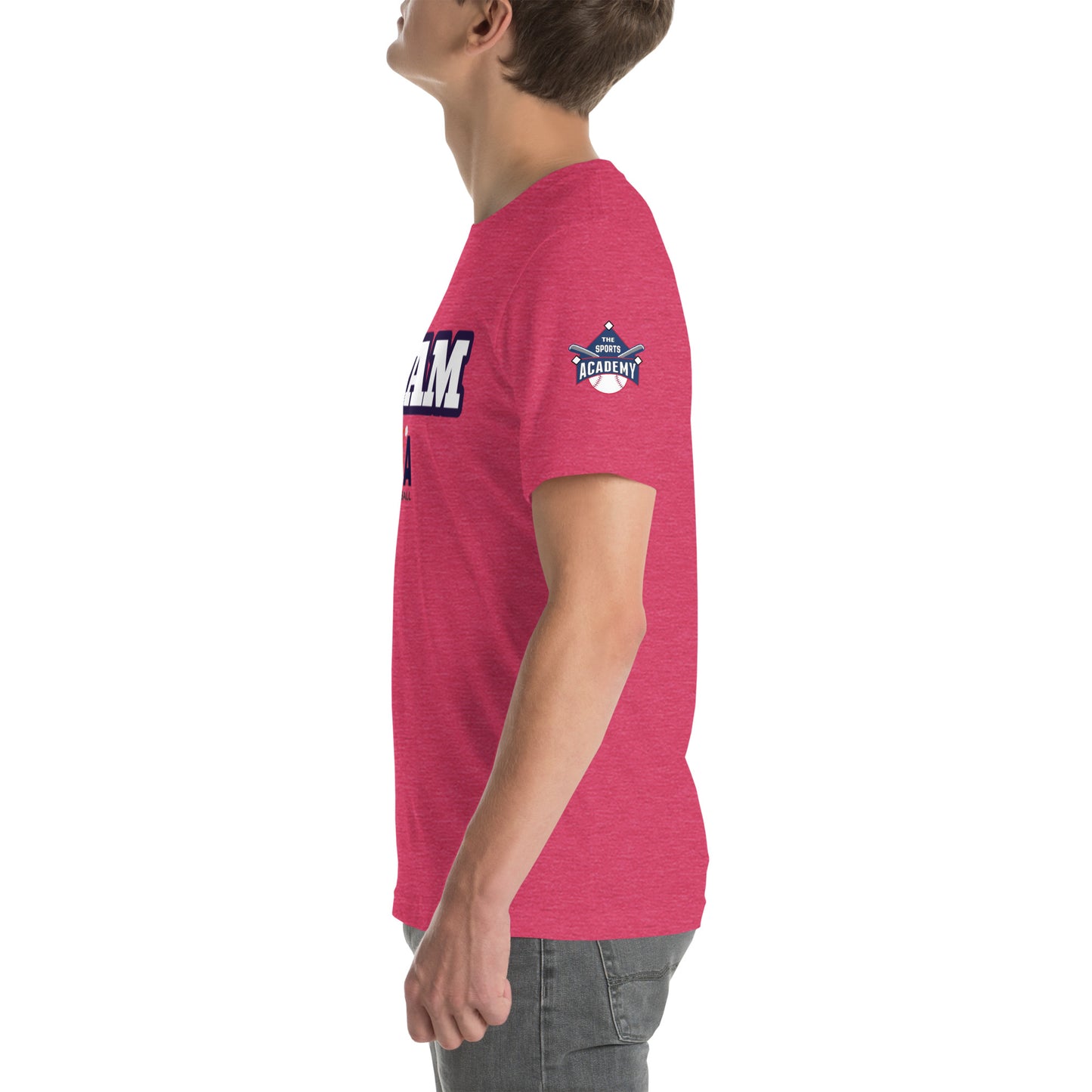 T.S.A. Baseball. "Team" Unisex t-shirt