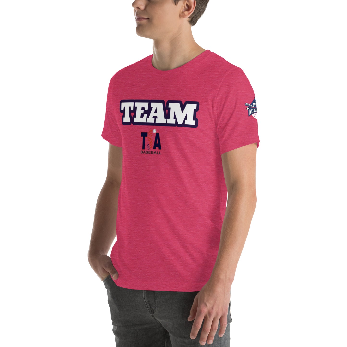 T.S.A. Baseball. "Team" Unisex t-shirt