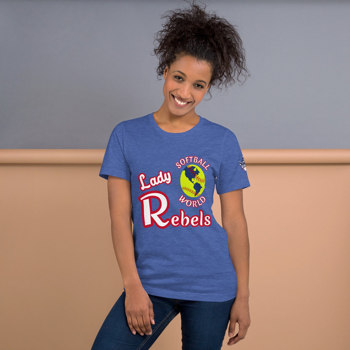 Softball World Lady Rebels 2024. Unisex t-shirt