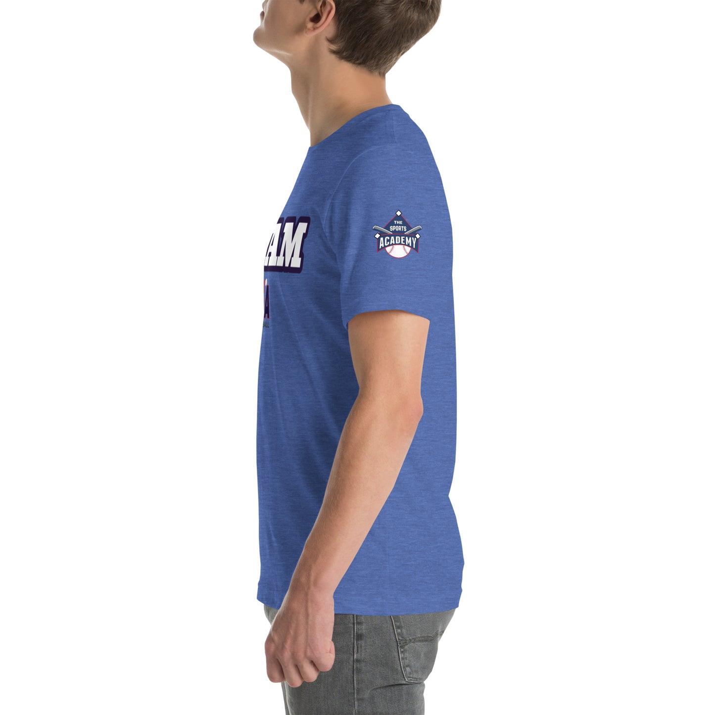 T.S.A. Baseball. "Team" Unisex t-shirt